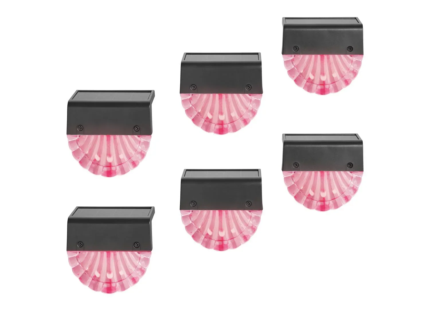 LIVARNO Lot de 6 lampes solaires  LED
