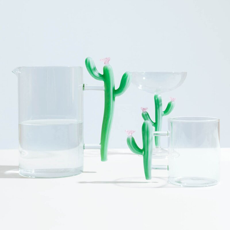 Desert Plants kanne 1,5L kaktus matt grønn
