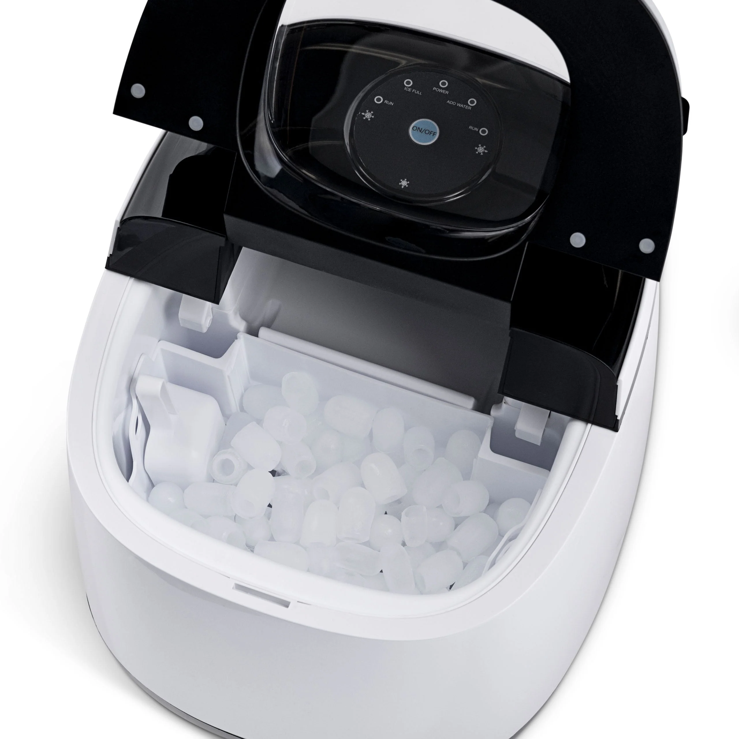 Newair Countertop Ice Maker. Bullet Ice, 50 lbs/day - White