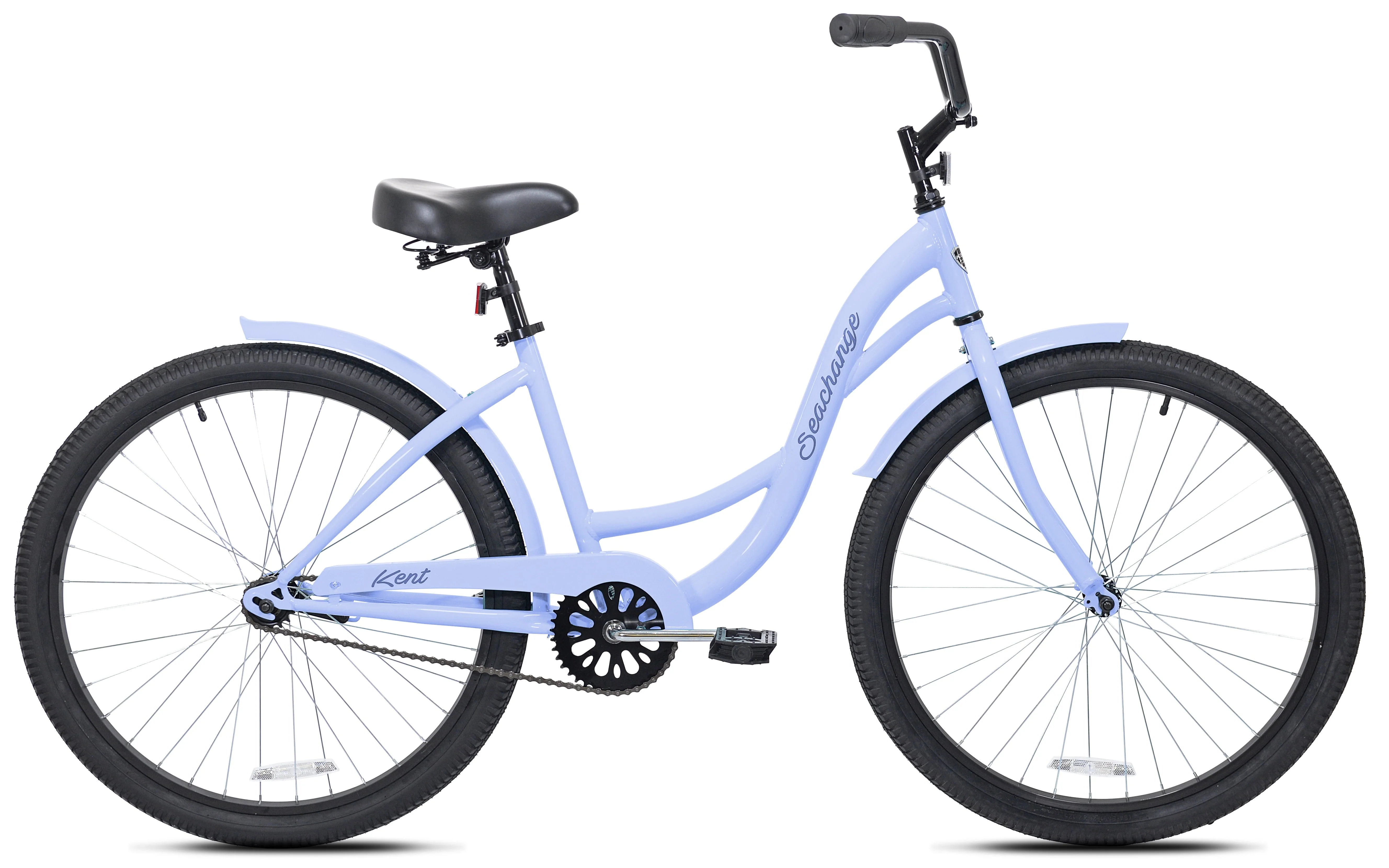 Kent Bicycles 26 - Inch Ladies Seachange Beach Cruiser Bike, Periwinkle Blue