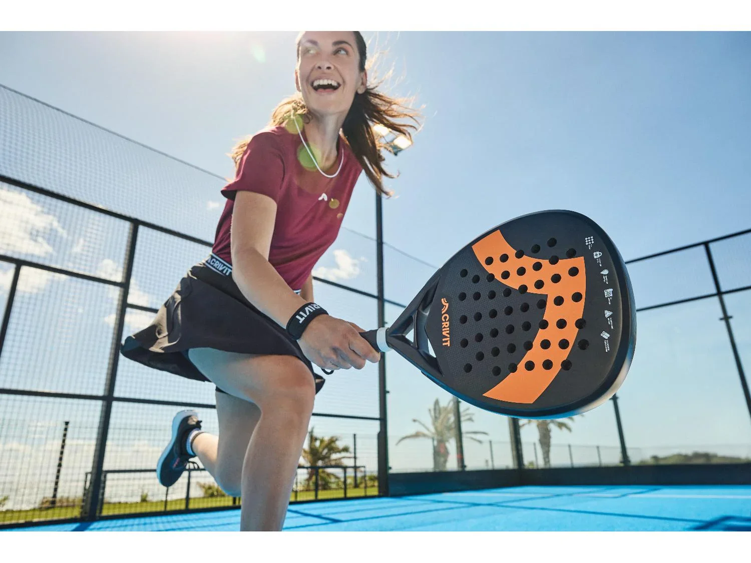 CRIVIT Raquette de padel PRO Premium