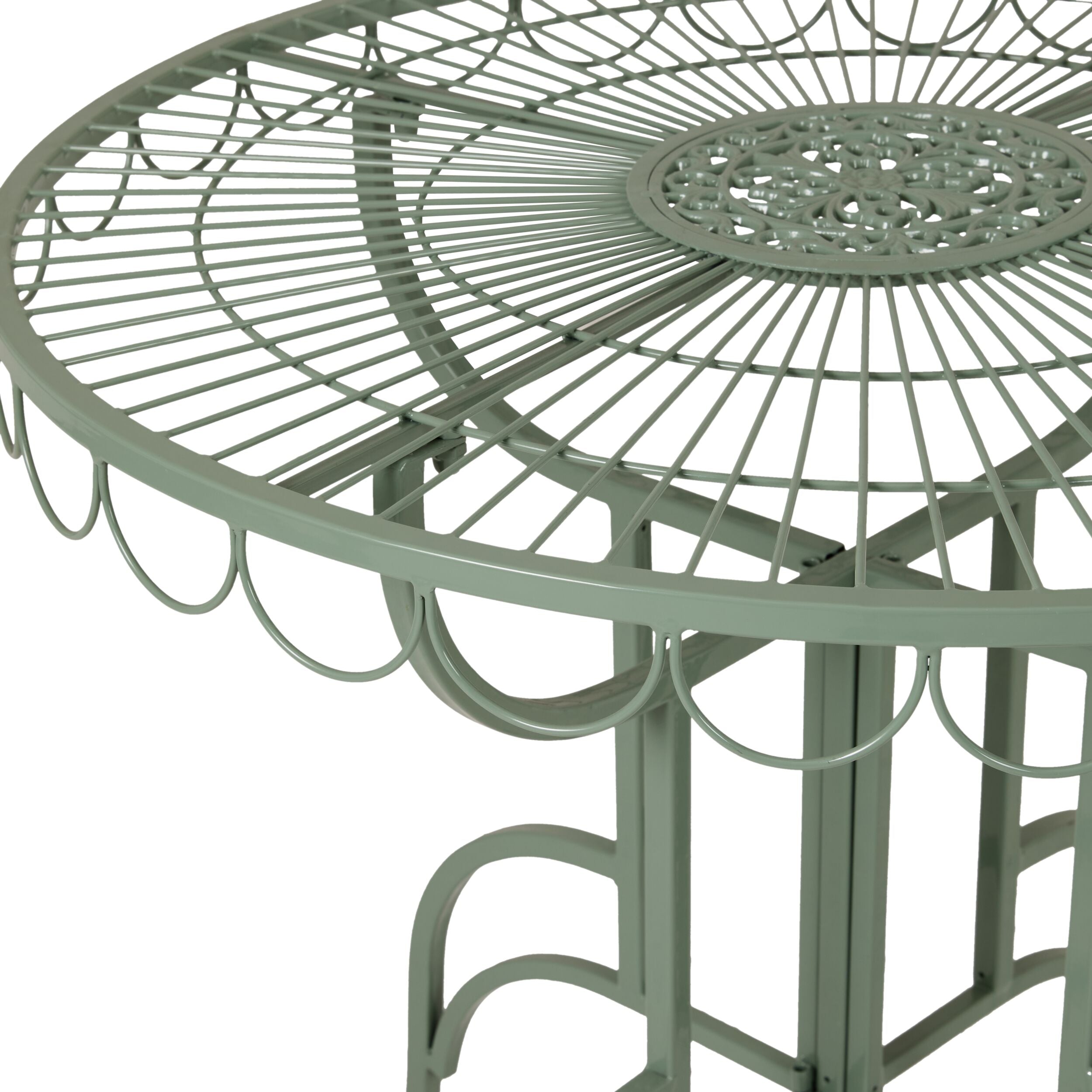 Jade Garden Table Gloss Green