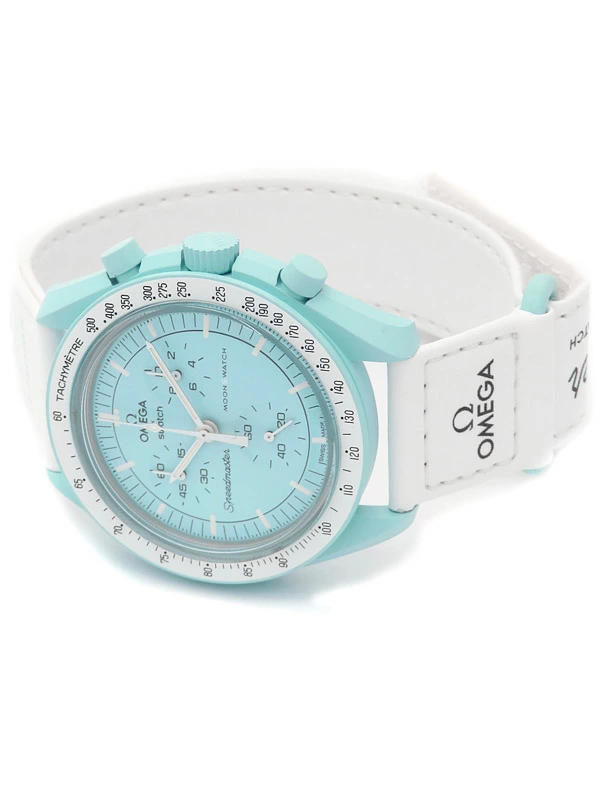 [Super Clone]Swatch x Omega SO33L100 Bioceramic Moonswatch Mission to Uranus