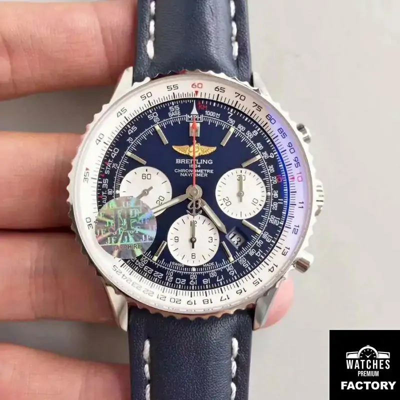 Breitling Navitimer 01 AB012012 / BB01 / 437X / A20BA.1 JF Factory Blue Dial