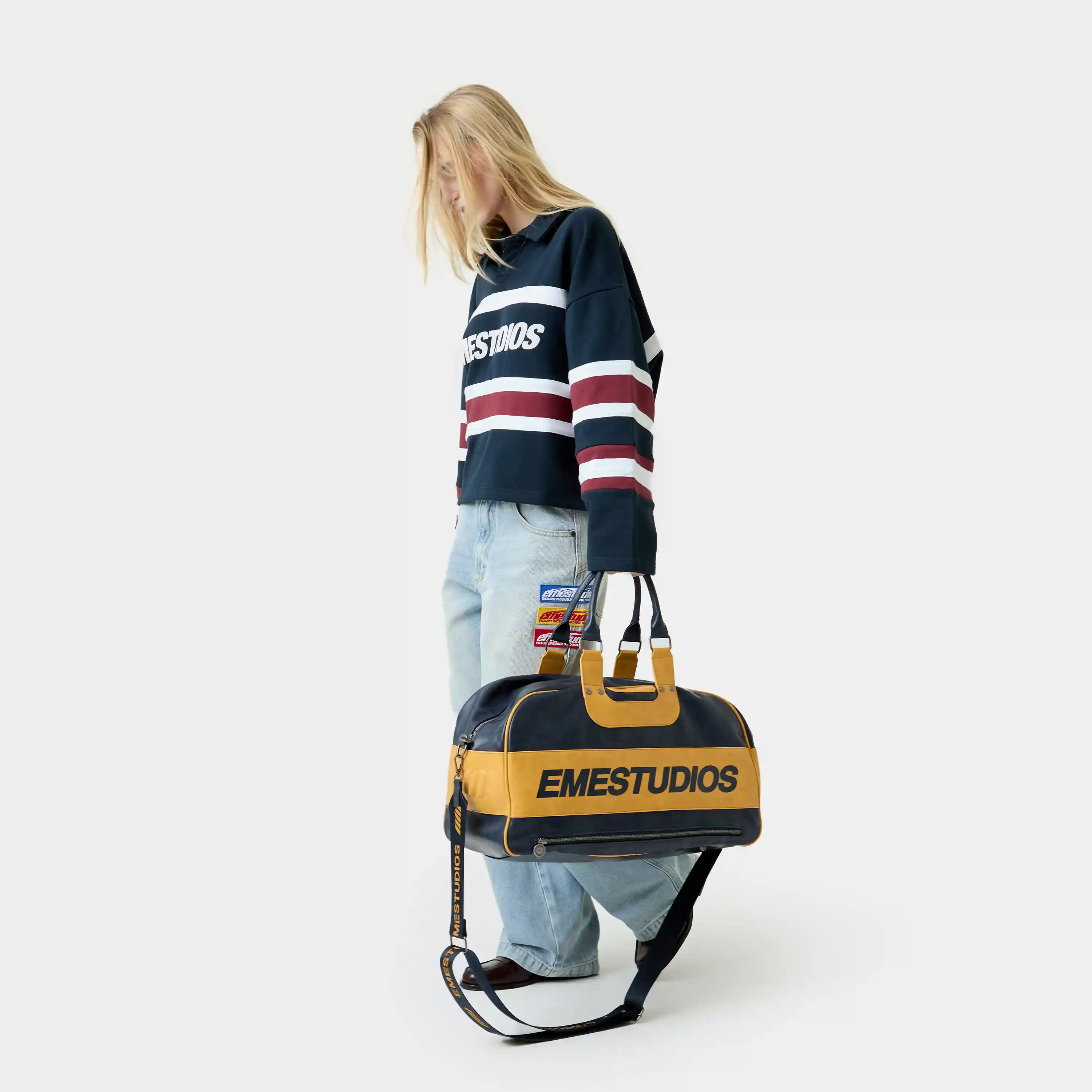 Rush Navy Duffle Bag