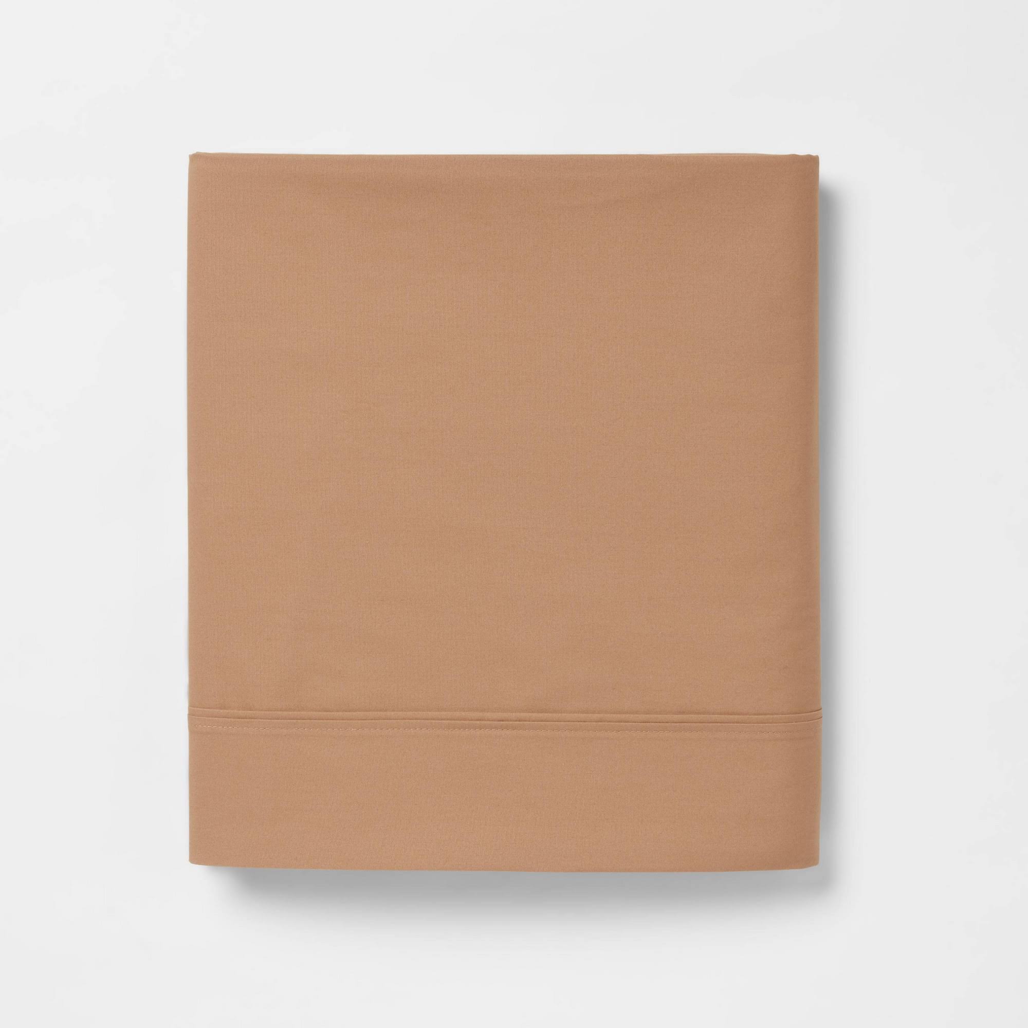 Threshold Bedding | Threshold 300 Thread Count Ultra Soft King Flat Sheet- Brown | Color: Brown | Size: King | Lakesoundranch's Closet