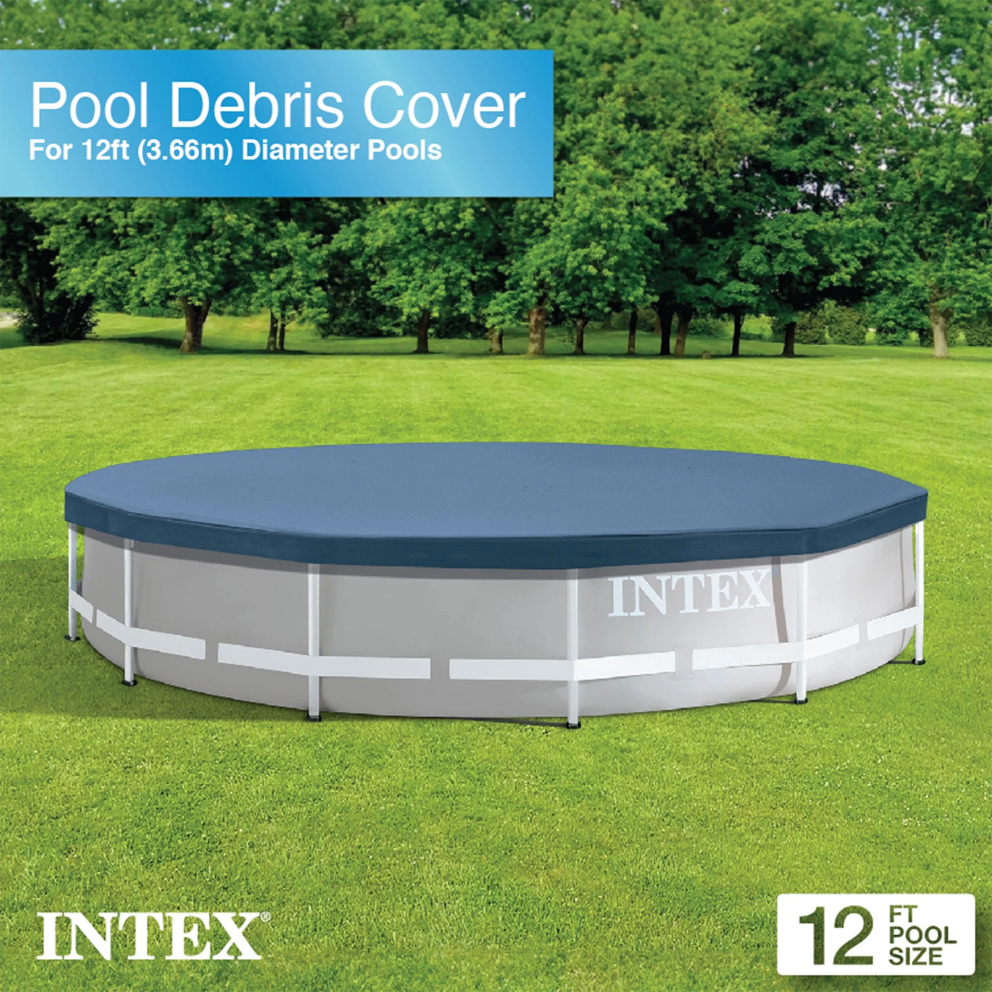 Intex 26719EH 14ft x 42in Prism Frame Above Ground Swimming Pool with Pump