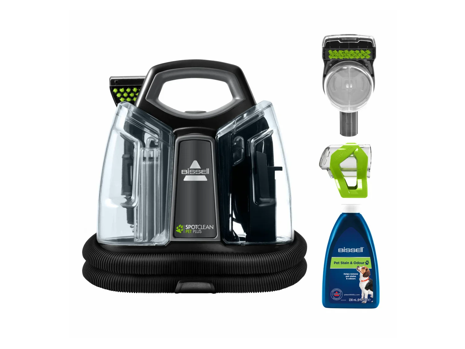 Bissell Nettoyeur de taches Spot Clean Pet Plus Black Titanium