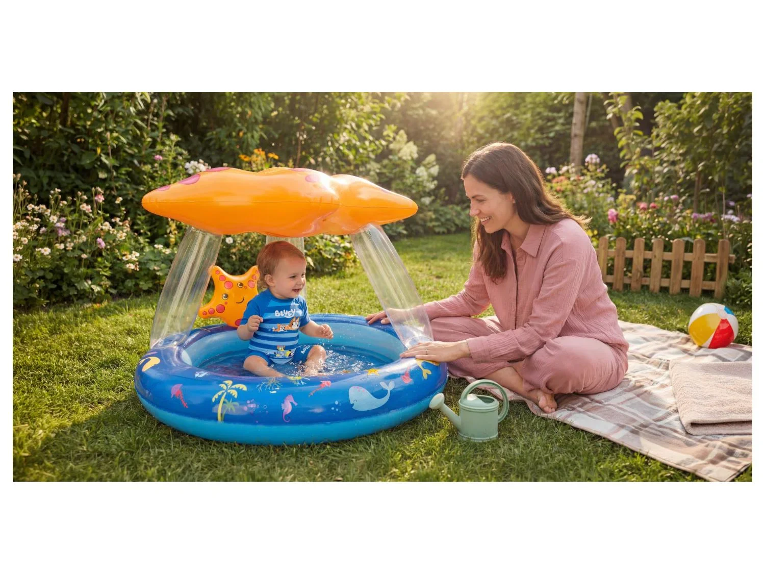 lupilu Piscine gonflable ou arroseur gonflable pour enfant