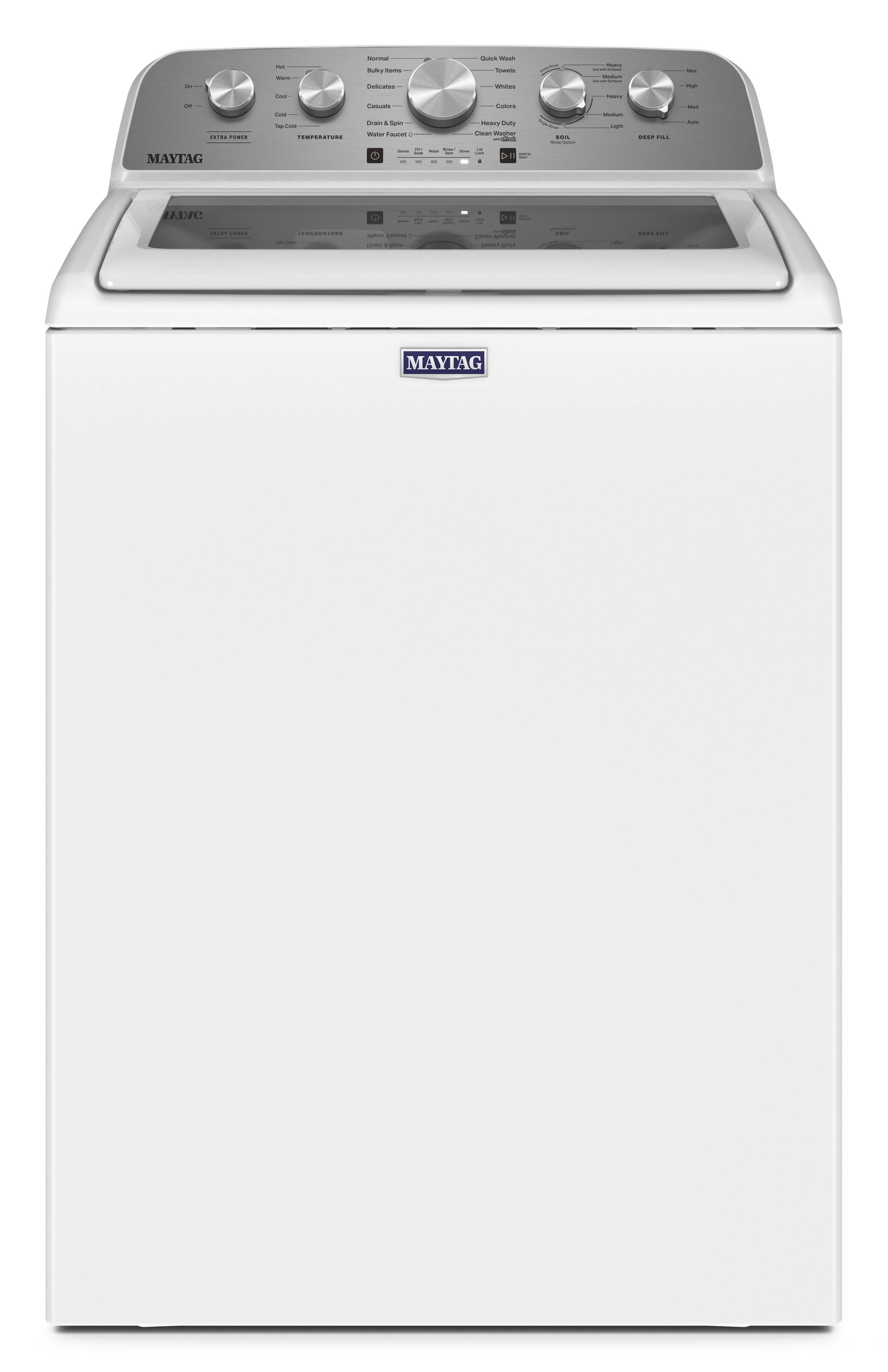 Maytag Top Load Washer with Extra Power - 4.7 Cu. ft. White