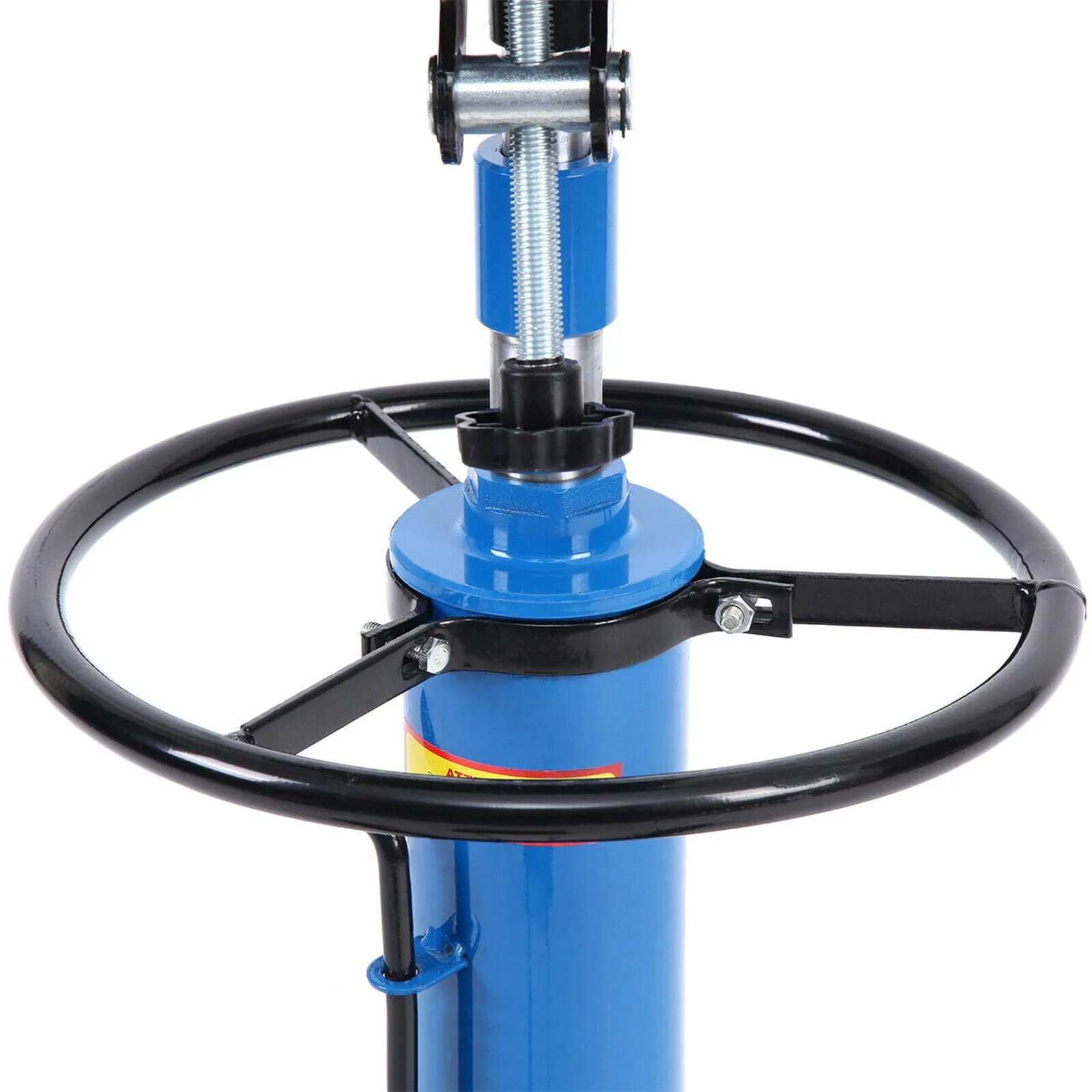 Cric hydraulique vertical de transmission automobile de 750 kg (1660 livres) avec pédale de roue pivotante à 360°, bleu, 84-178 cm (33-70 pouces) (0,75 tonne)