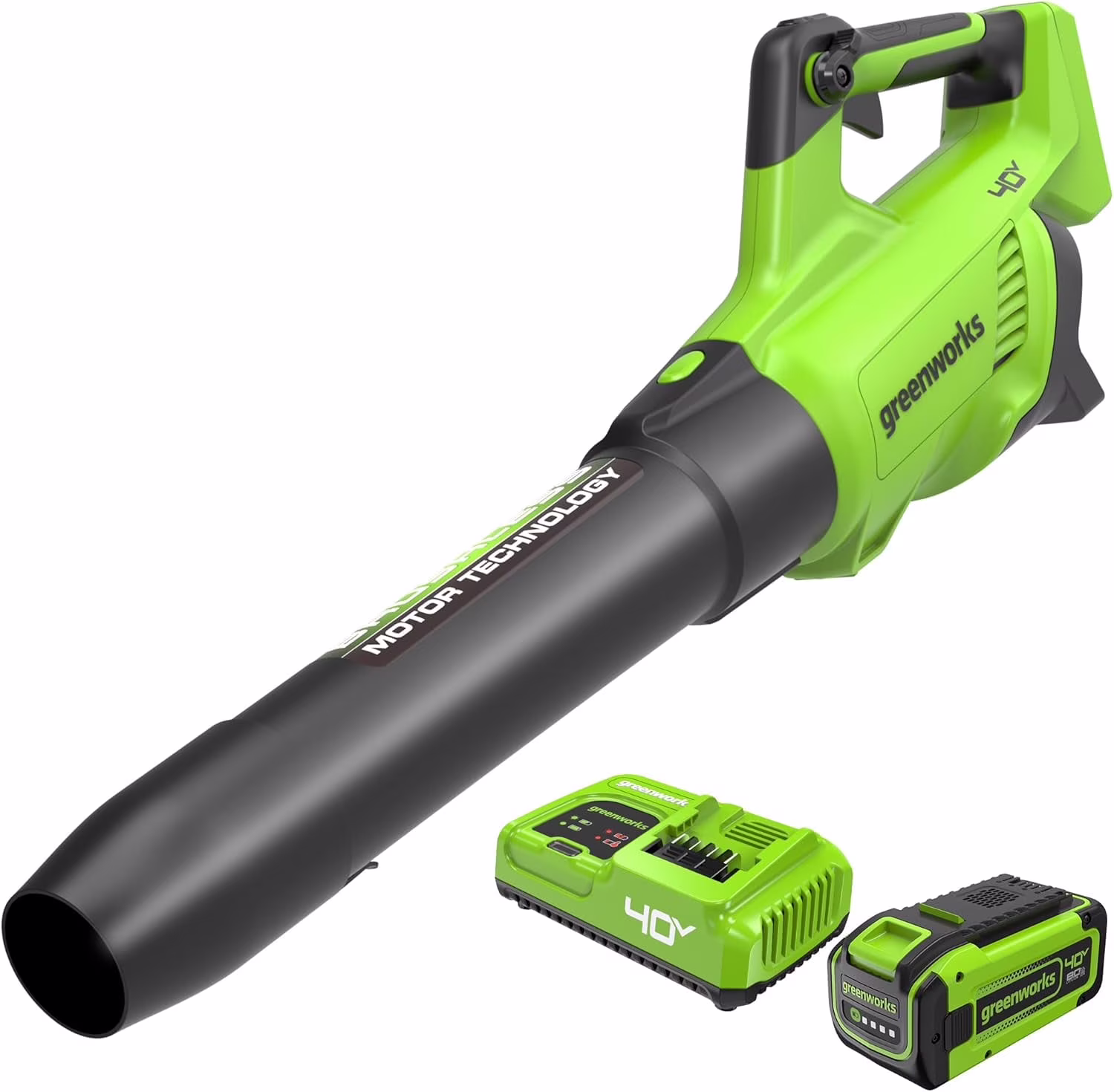 40V TruBrushless? Axial Blower (160 MPH / 700 CFM), 8.0Ah Battery and Charger Included