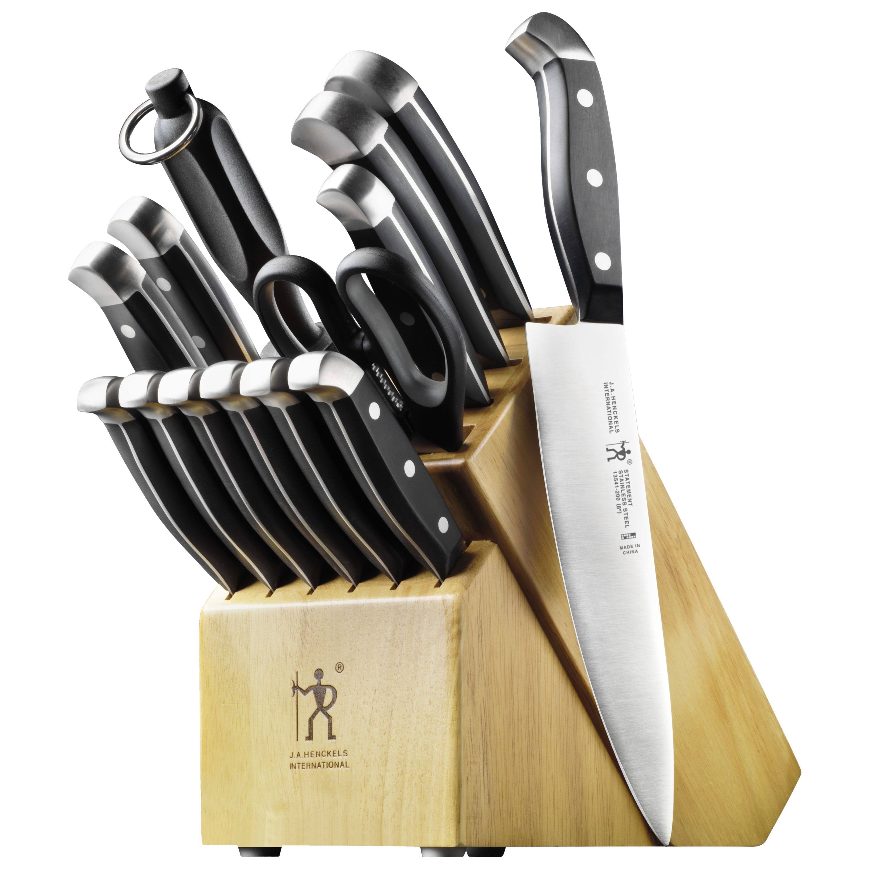 Henckels Statement 15-pc, Knife Block Set