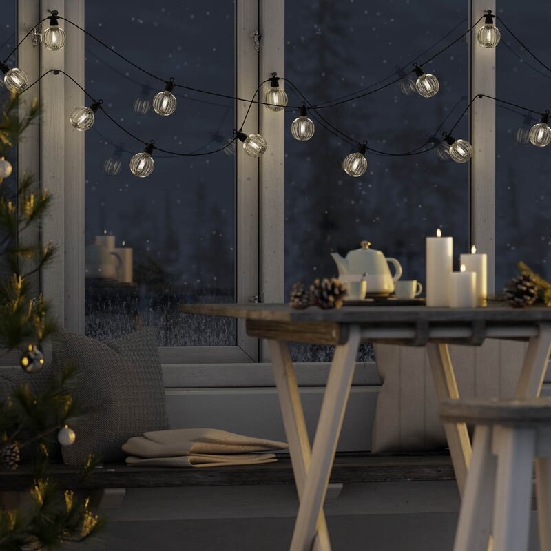 LED lyslenke ekstrasett liten 3 m stripe