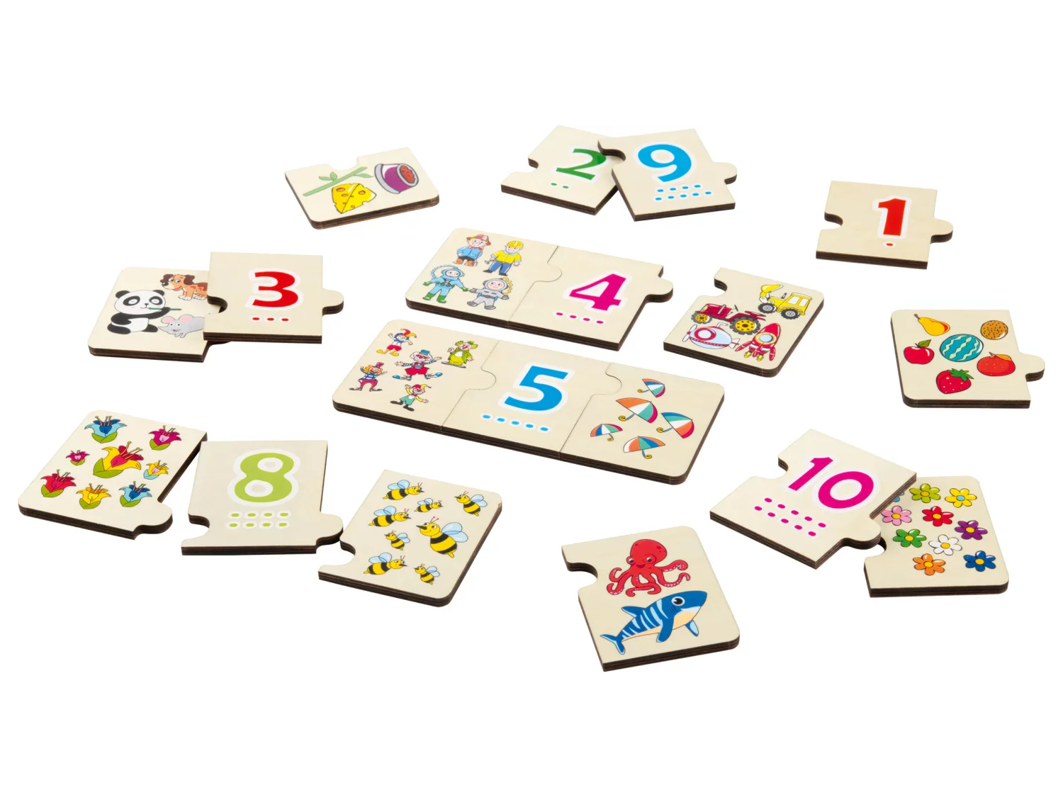 lupilu Puzzle ducatif en bois