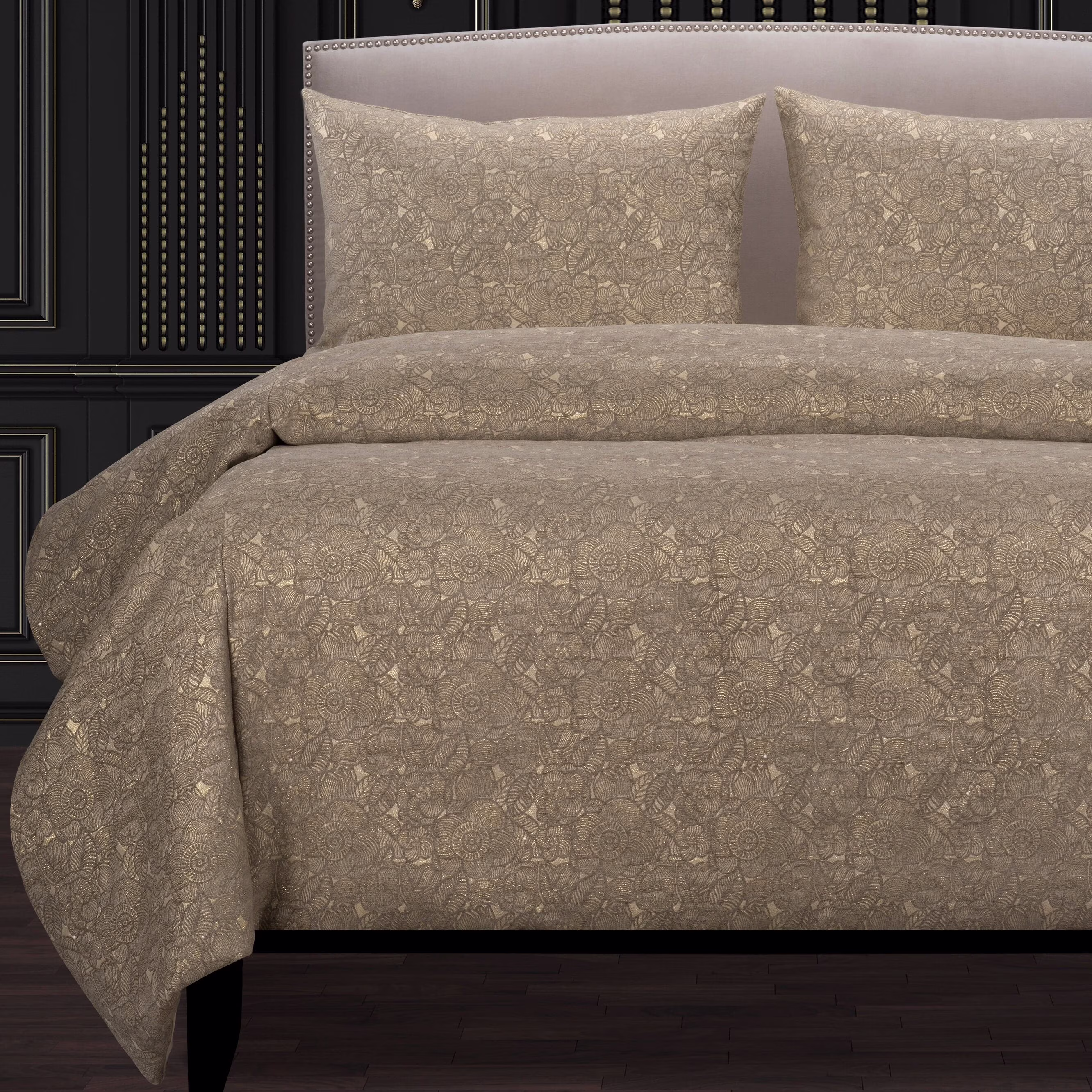 Siscovers F Scott Fitzgerald Garden Party Bronze Luxury Duvet Cover Full