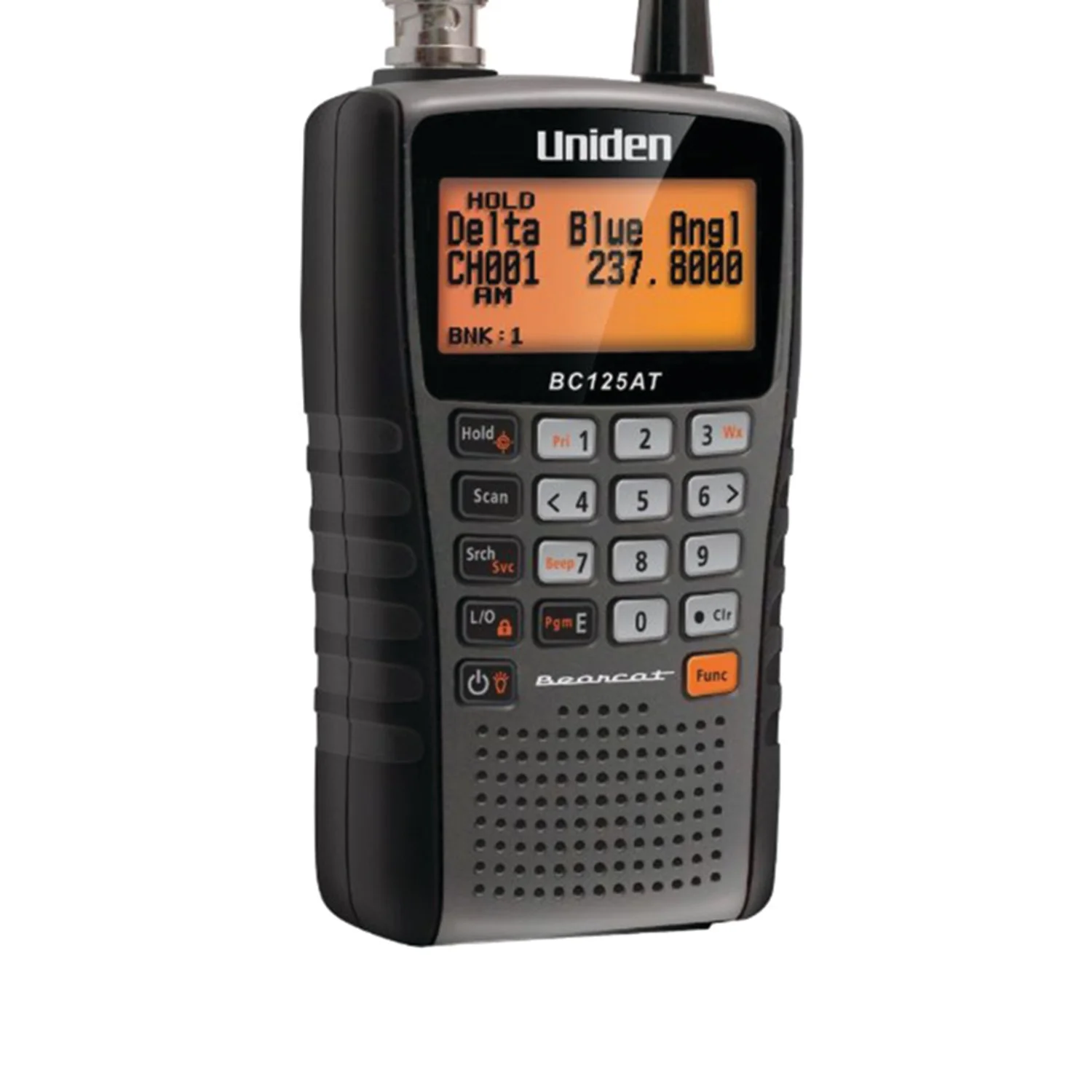 Uniden BC125AT 500 - Alpha Tagged Channel Hand - Held Scanner