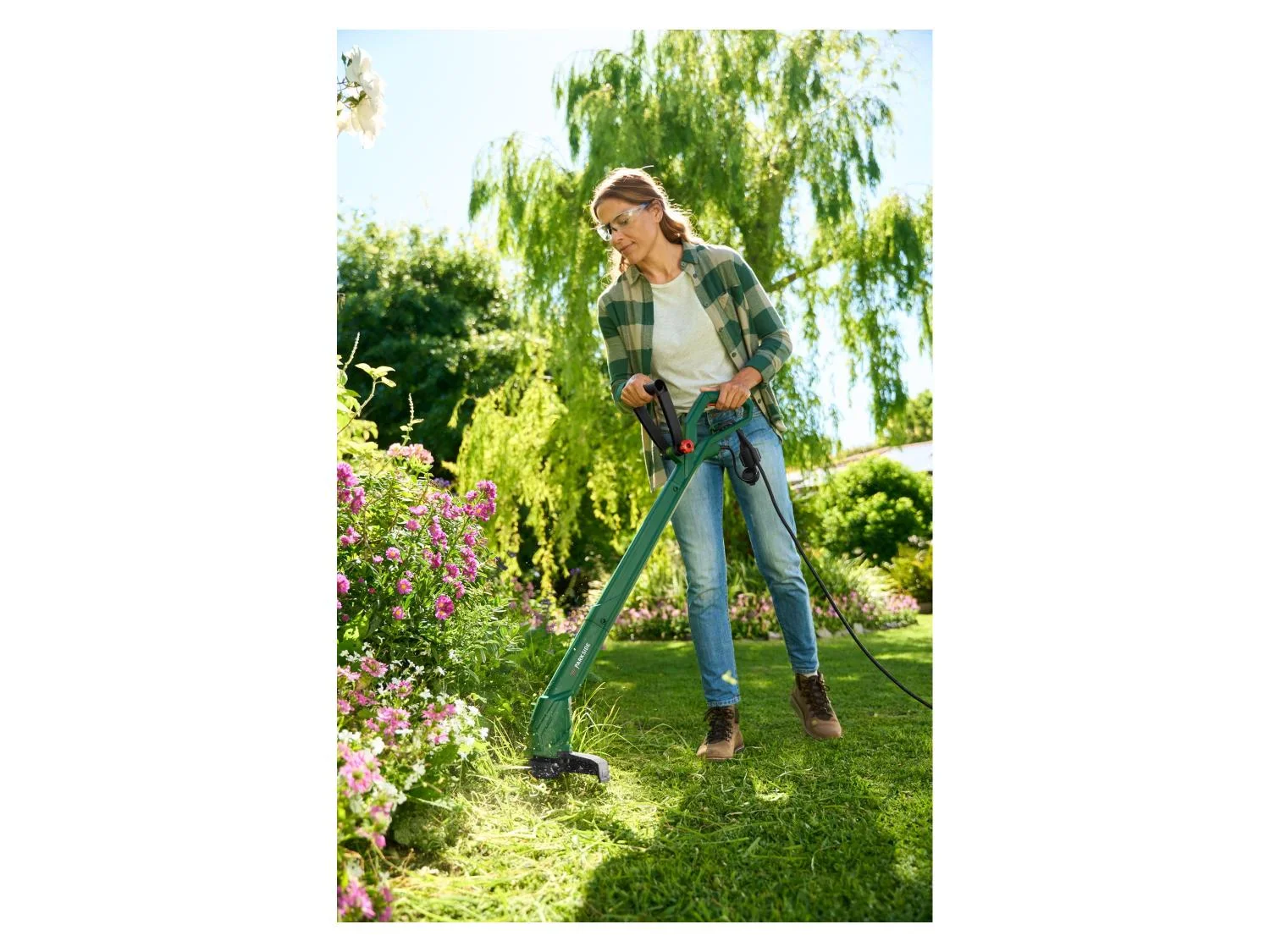 PARKSIDE Coupe-bordures lectrique PERT 300 C1,  23 cm, 300 W