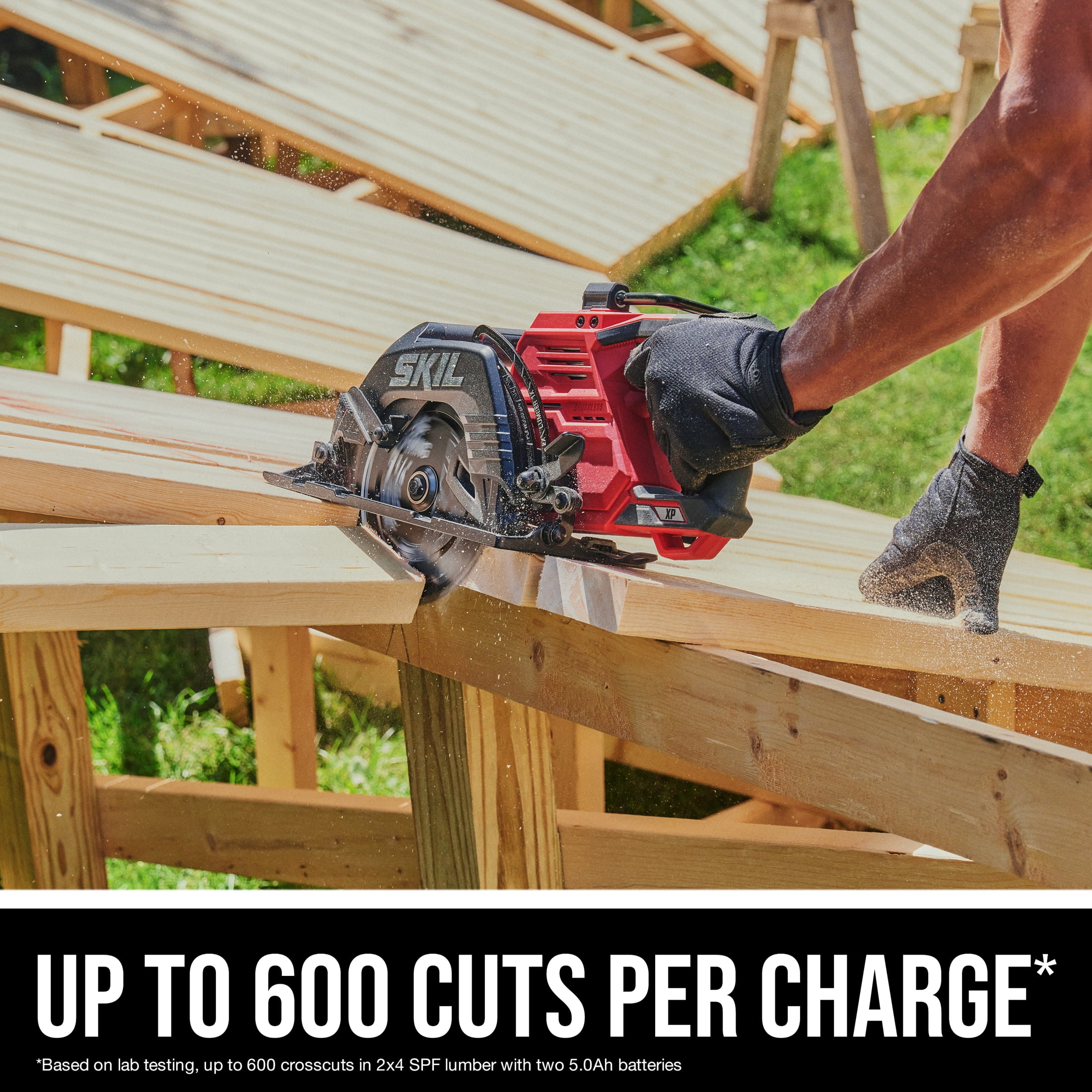 CR5429B-20 2x20V Brushless 7-1/4'' Rear Handle Circular Saw Kit - Image 5