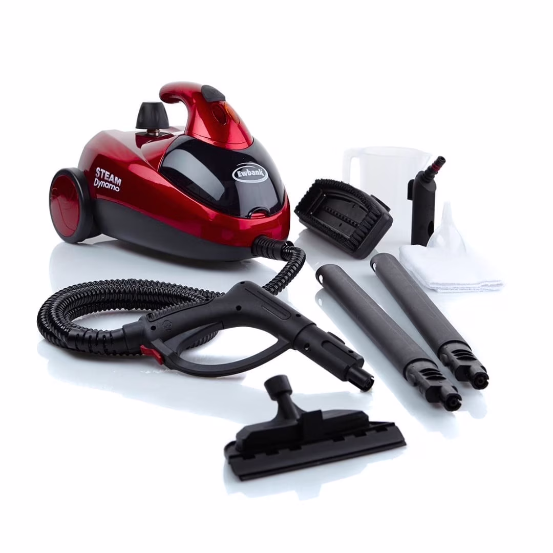 Ewbank Dynamo Multi - Tool Steam Cleaner, Multipurpose with Attachments, for Floors, Carpets, Bathrooms, Kitchens, Windows, and More, Chemical - Free Cleaning, Portable, 1500 W