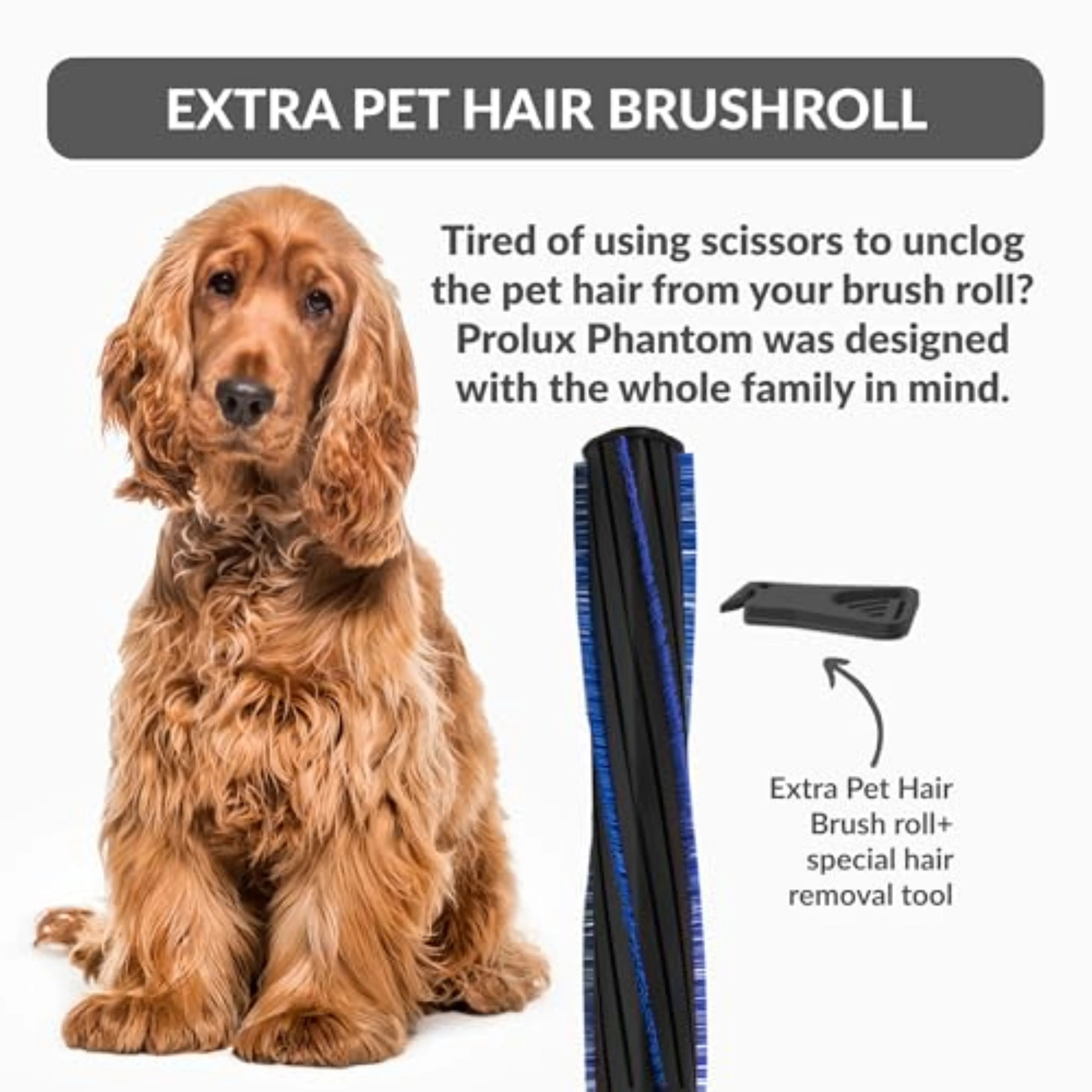 Phantom Bagged Canister Deep Cleaning PET Vacuum with Powerhead for Home - Image 7