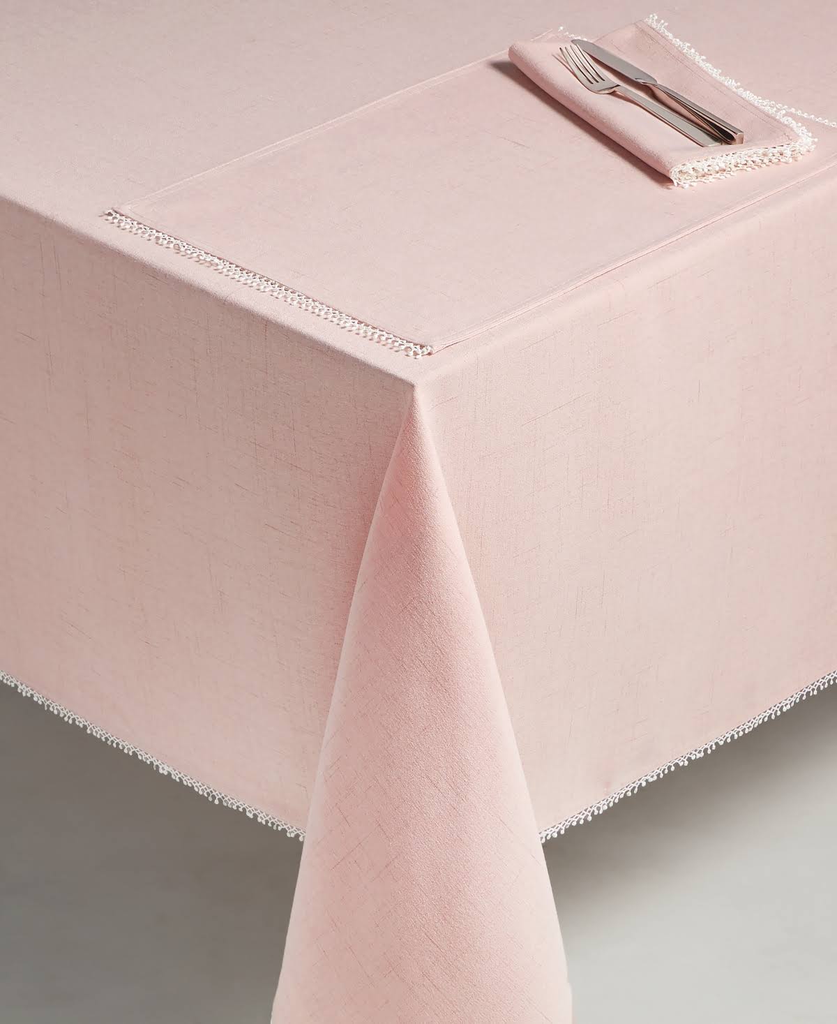 Lenox Tablecloth Blush French Pearl Tablecloth 60 x 102
