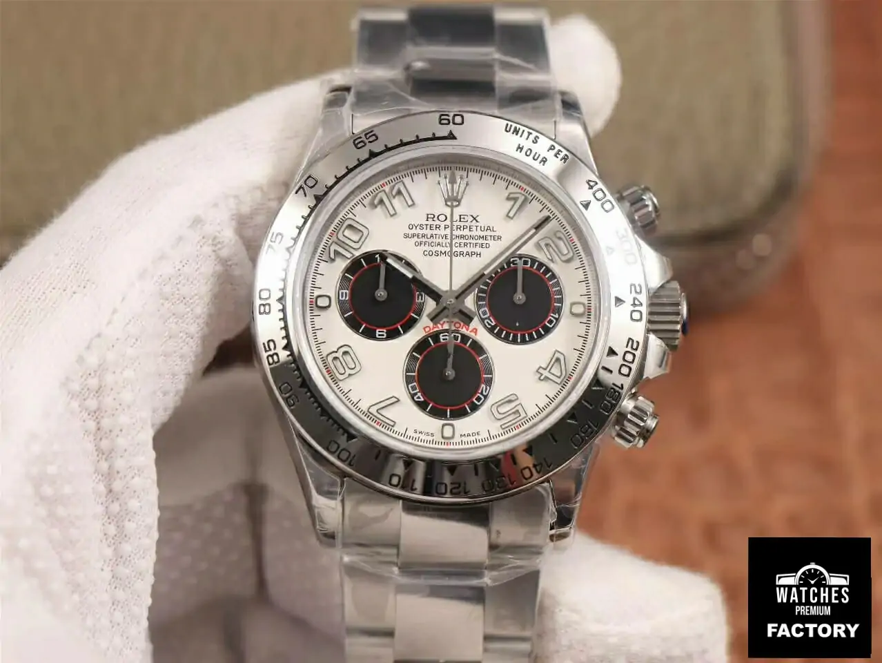 Rolex Daytona Cosmograph 116509 JH Factory Stainless Steel Strap