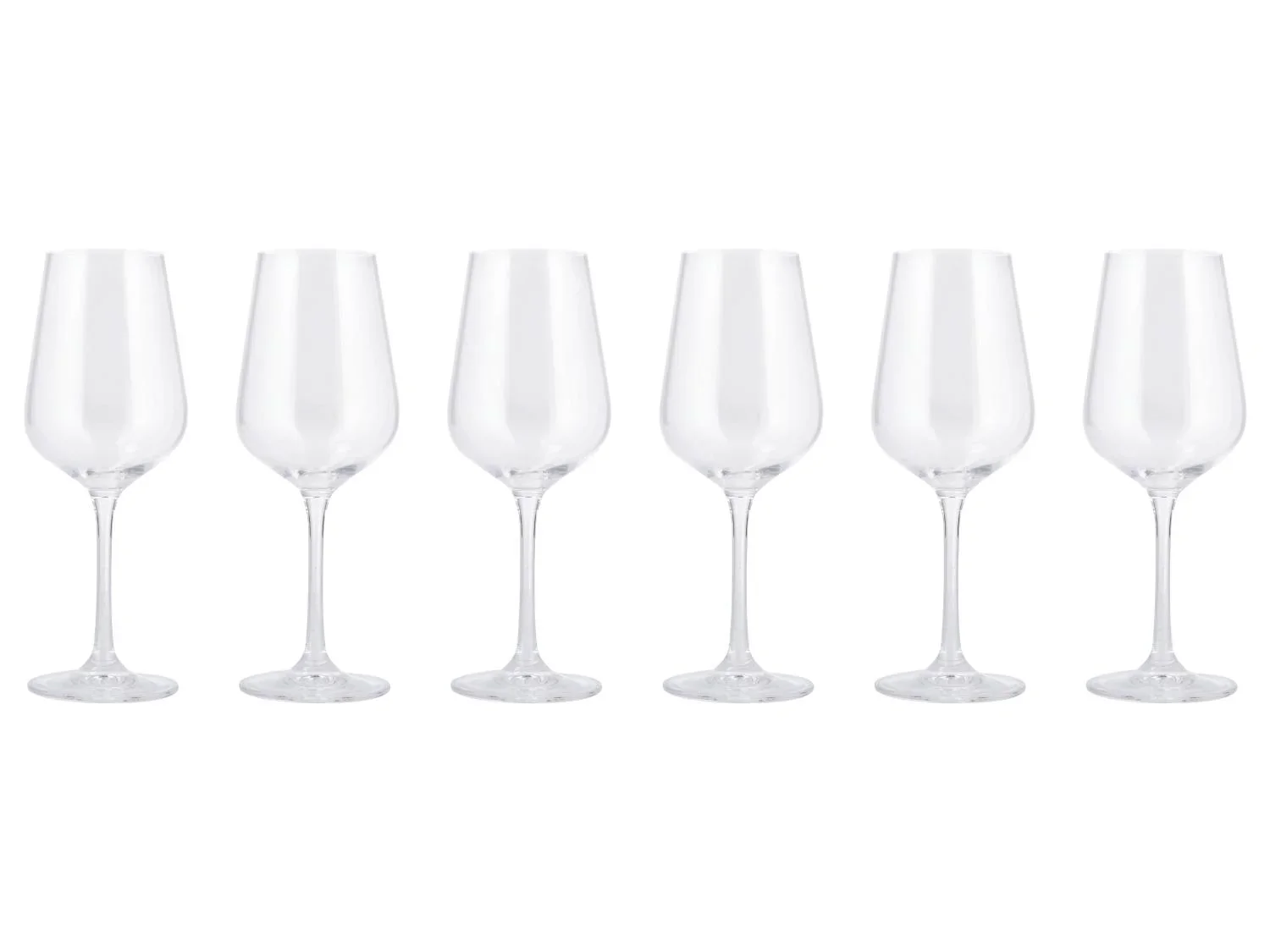 SILVERCREST Lot de 6 verres en cristal