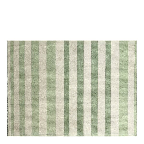 Vibeke Klint bordbrikke nøytral stripe 33x48 cm red