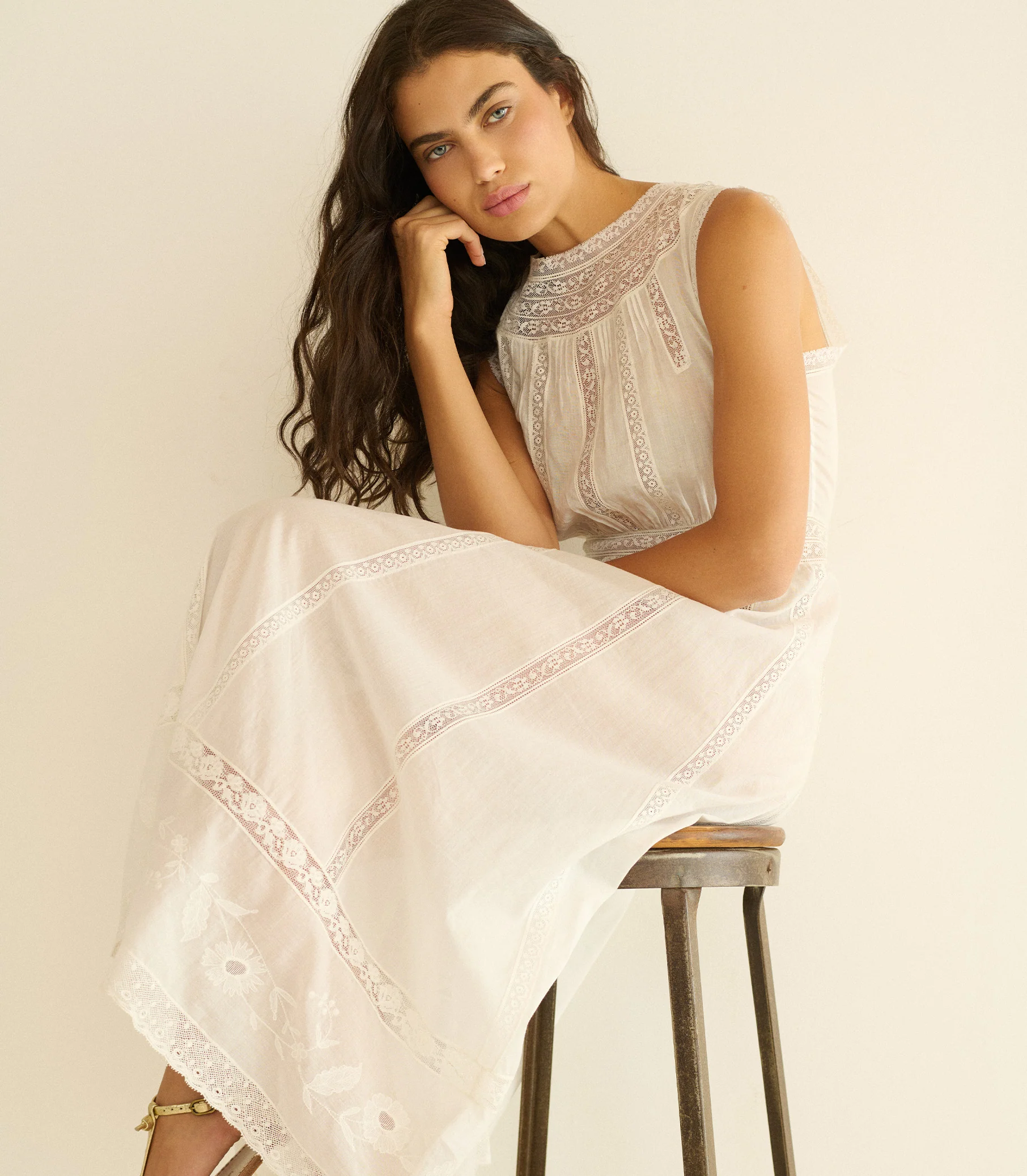 LIVIANA DRESS -- SALT