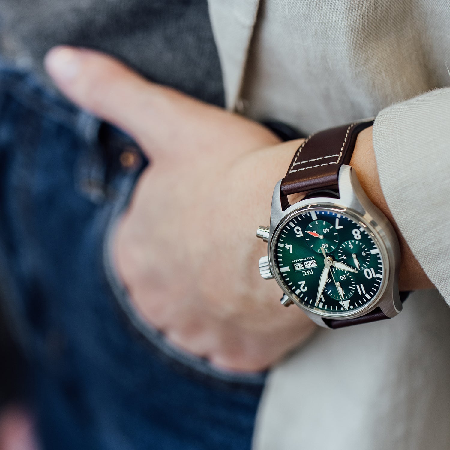 [Super Clone]【Top replica】IWC-Pilot’s Watch Chronograph 41 (IW388103)