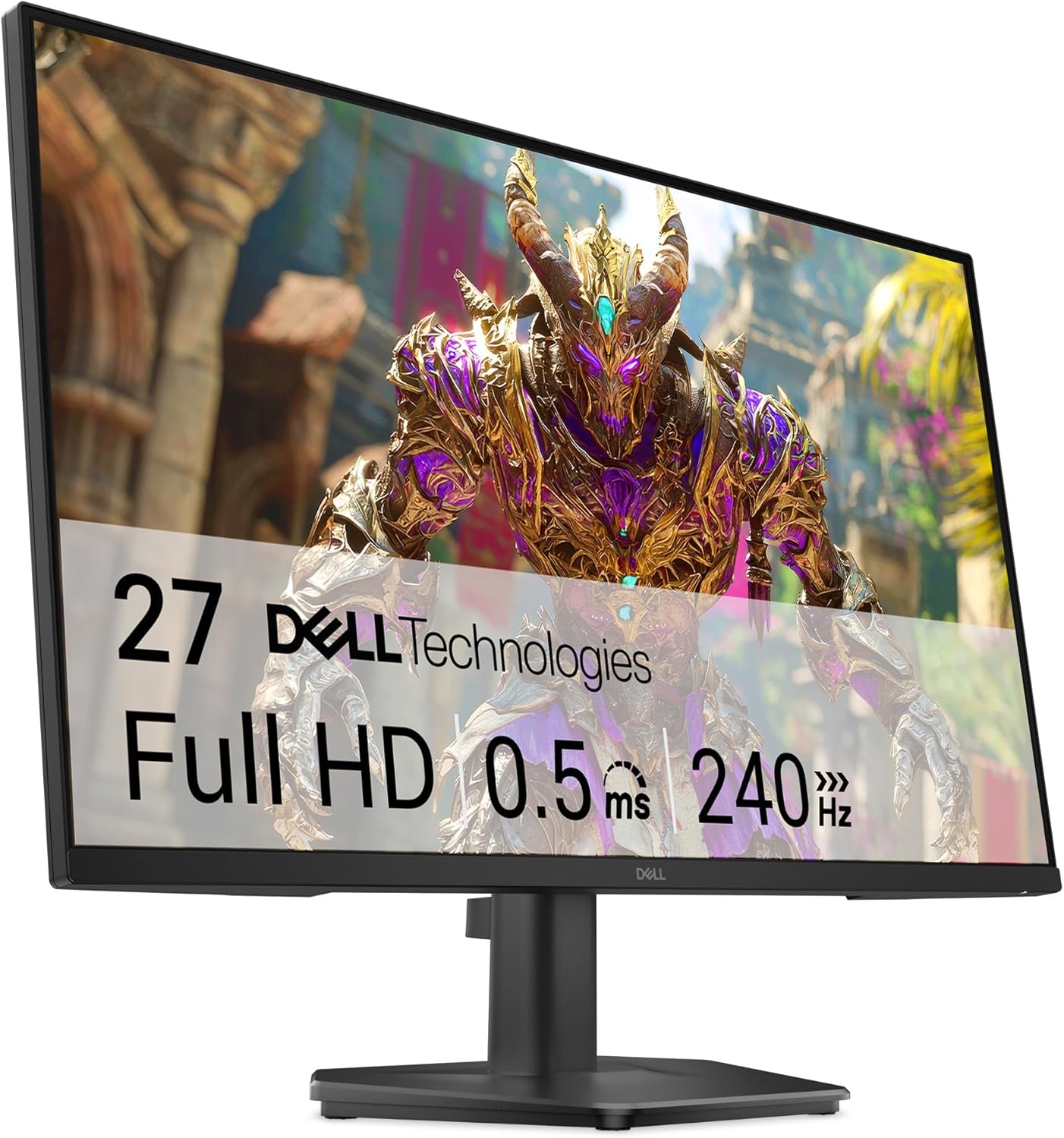 Dell 27 240Hz Gaming Monitor - SE2726HG - 27-inch FHD (1920x1080) 240Hz Display  in-Plane Switching (IPS) Technology  AMD FreeSync Premium  TÜV 3-Star  2X HDMI  DisplayPort 1.4  Tilt