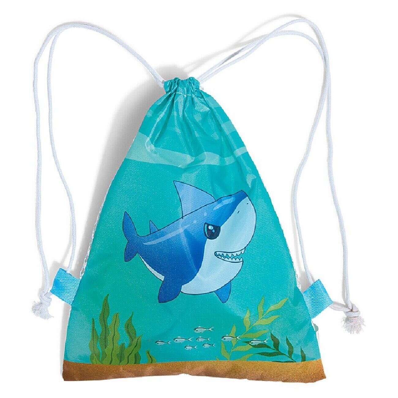 Moule de plage x8 + sac de rangement requin