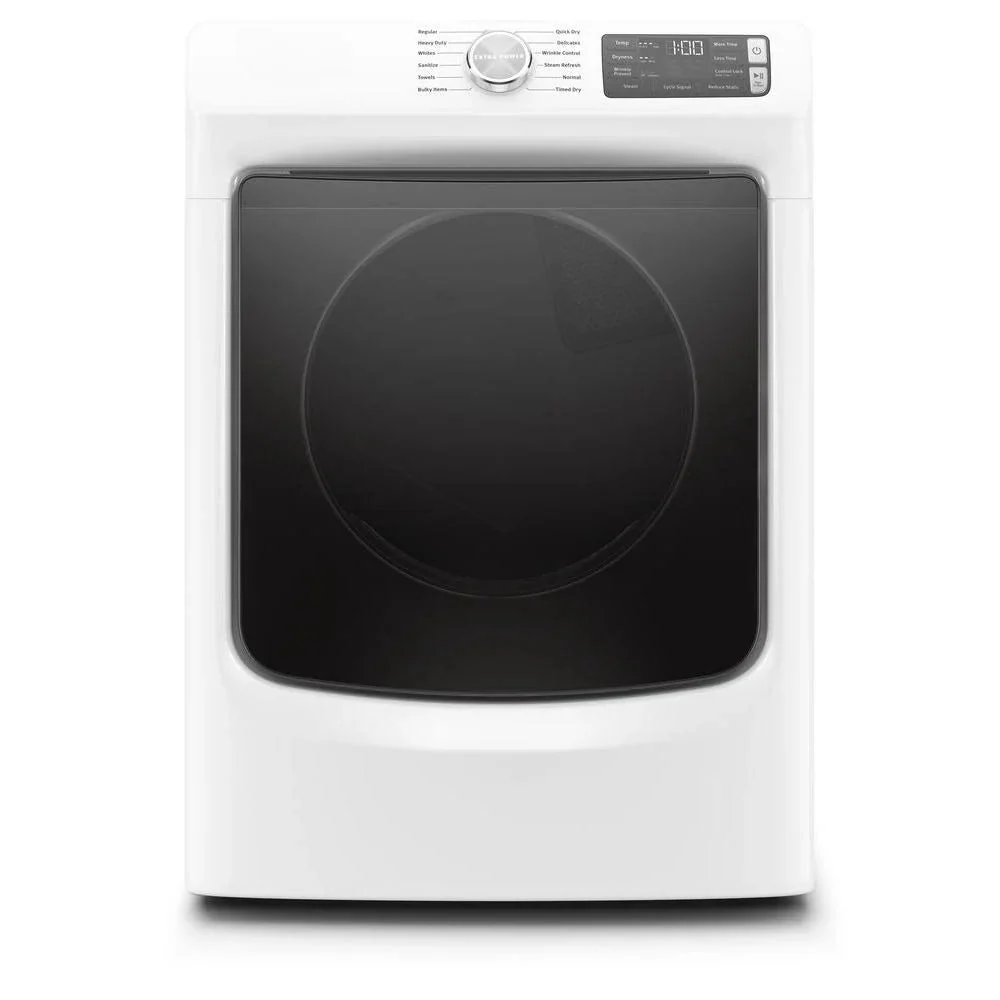 Front-loading Electric Dryer - White
