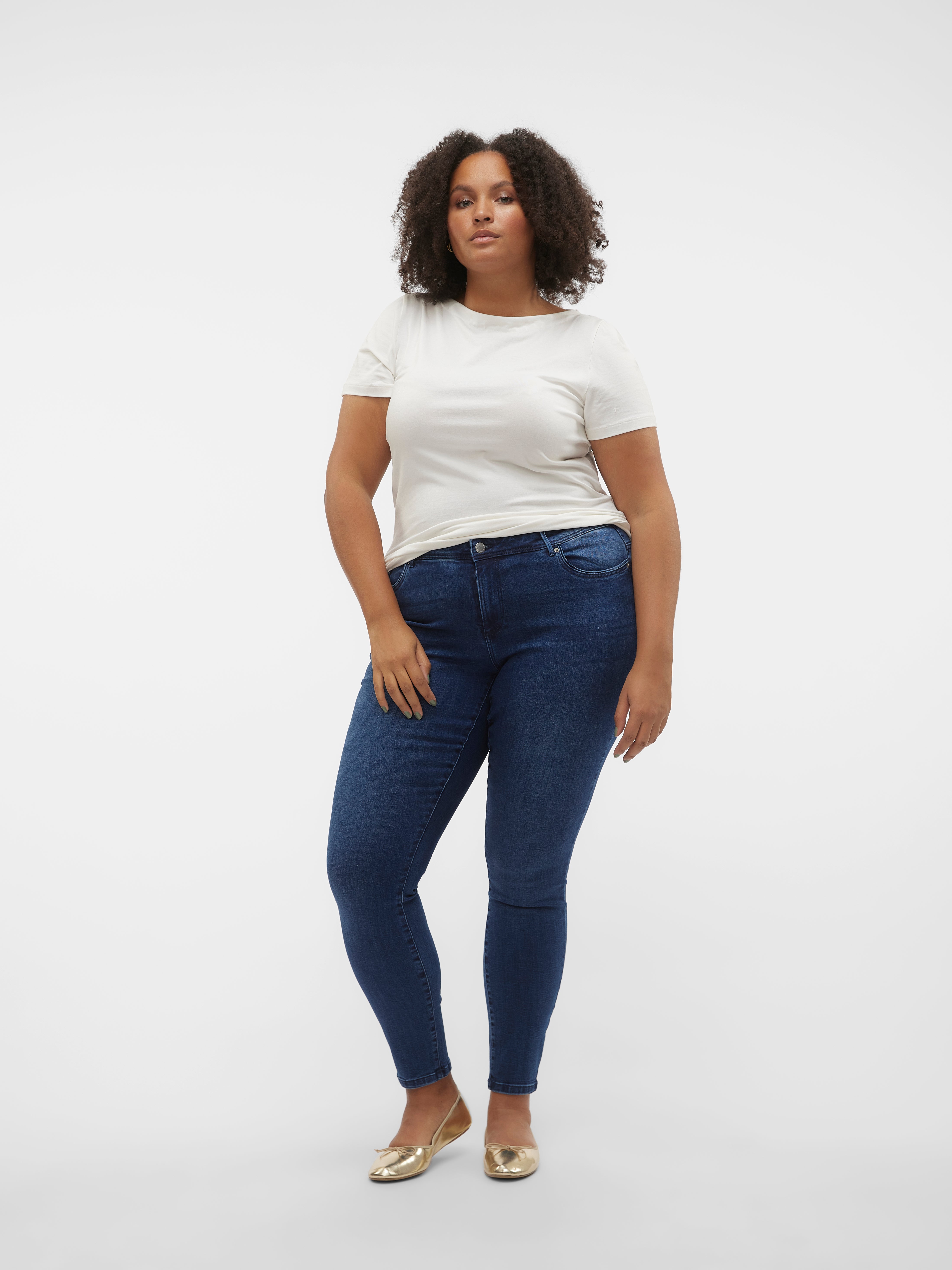 VERO MODA® VMCTANYA Mid rise Skinny Fit Jeans