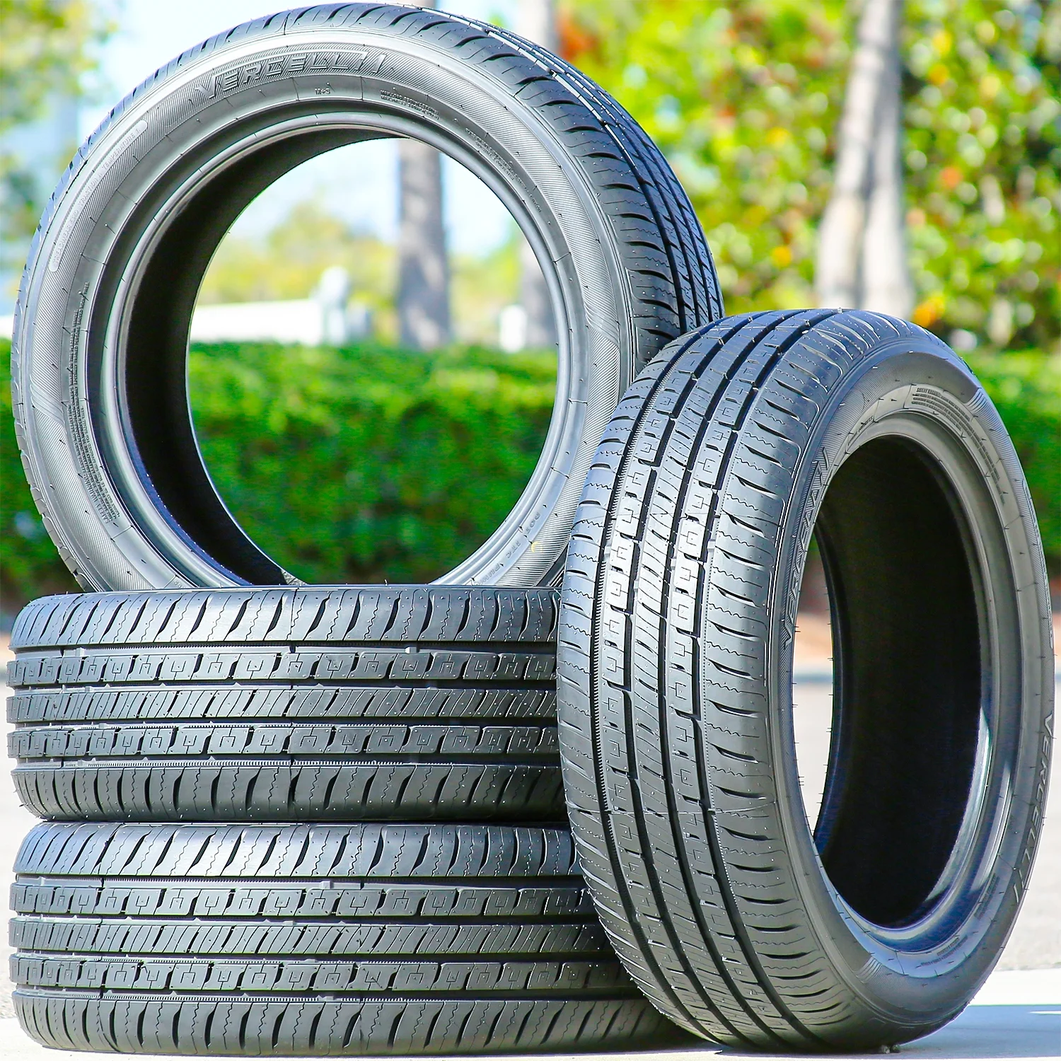Set of 4 (FOUR) Vercelli Strada I 235/70R17 109T XL A/S All-Season Tires
