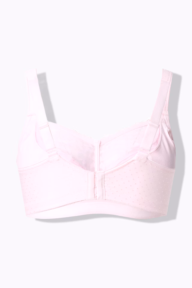 Lace Detail Underwire-Free Bra