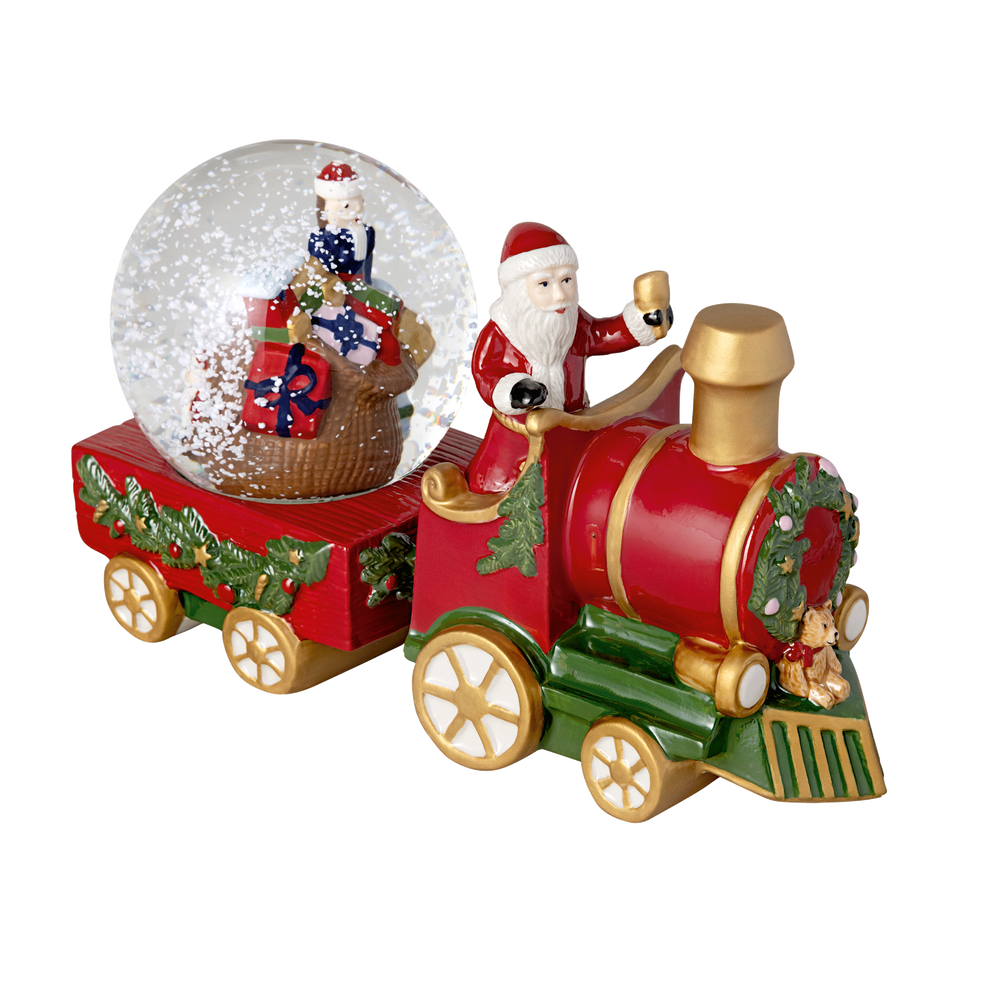 Christmas Toy's Schneekugel - Multi-colored, 8.7'' x 3.4'' x 5''