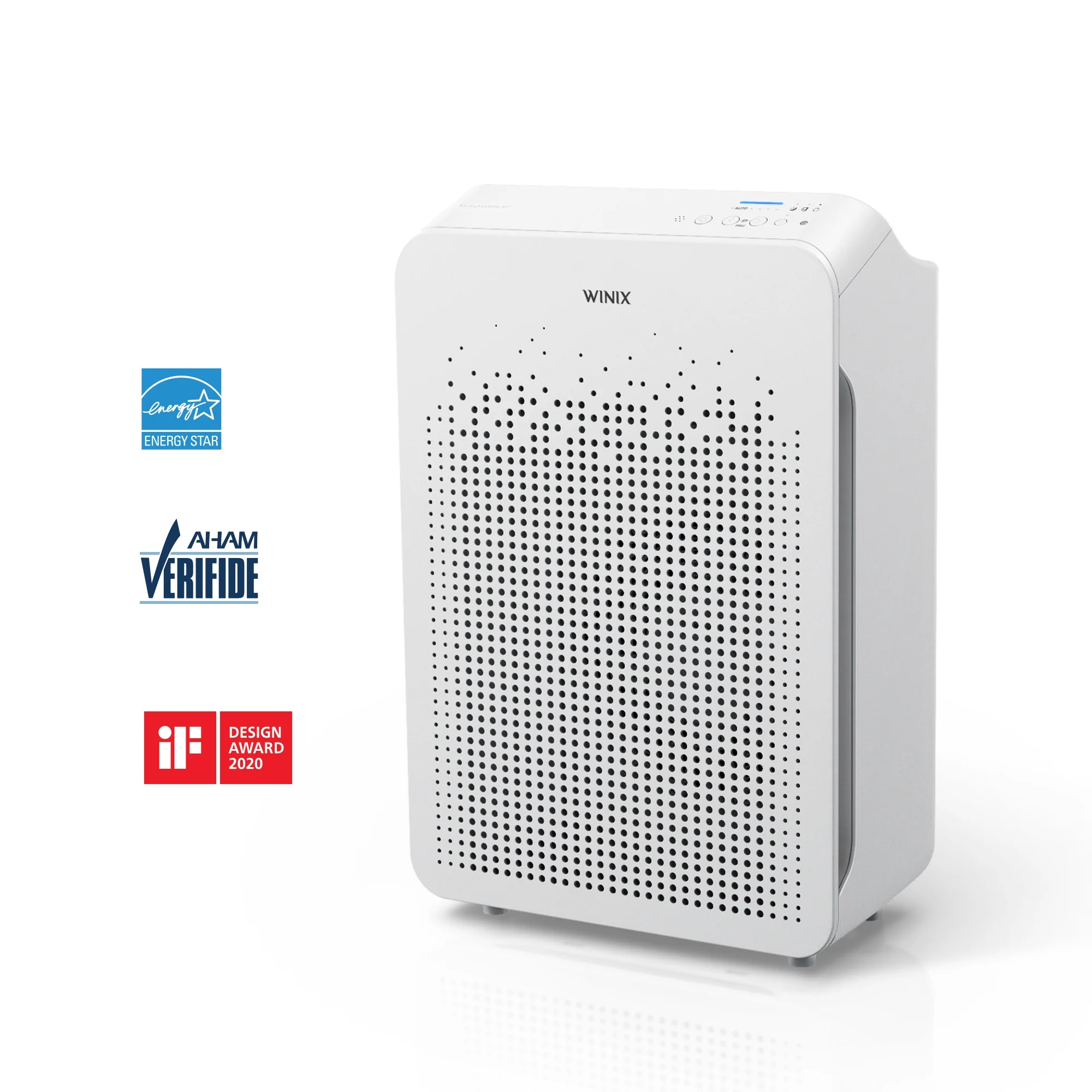 Restored C545 Air Purifier W/ True HEPA and Carbon Filter Captures Smoke, Allergens and Odors (Refurbished)