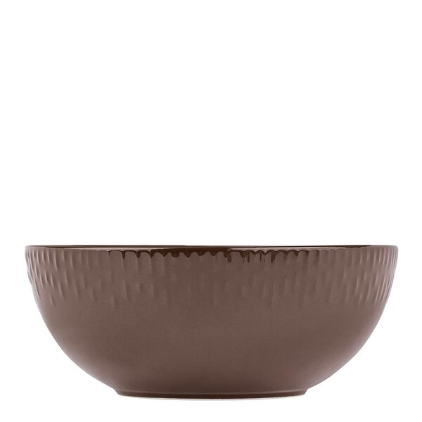 Confetti salatskål 23 cm Chocolate