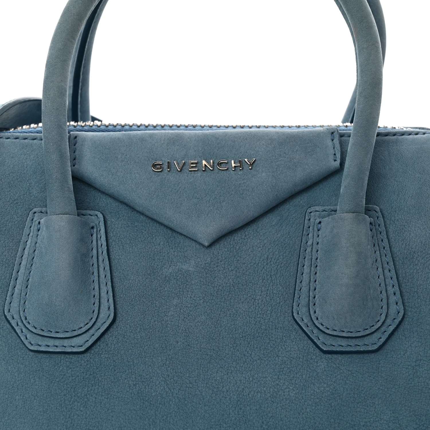 Nubuck Small Antigona Medium Blue
