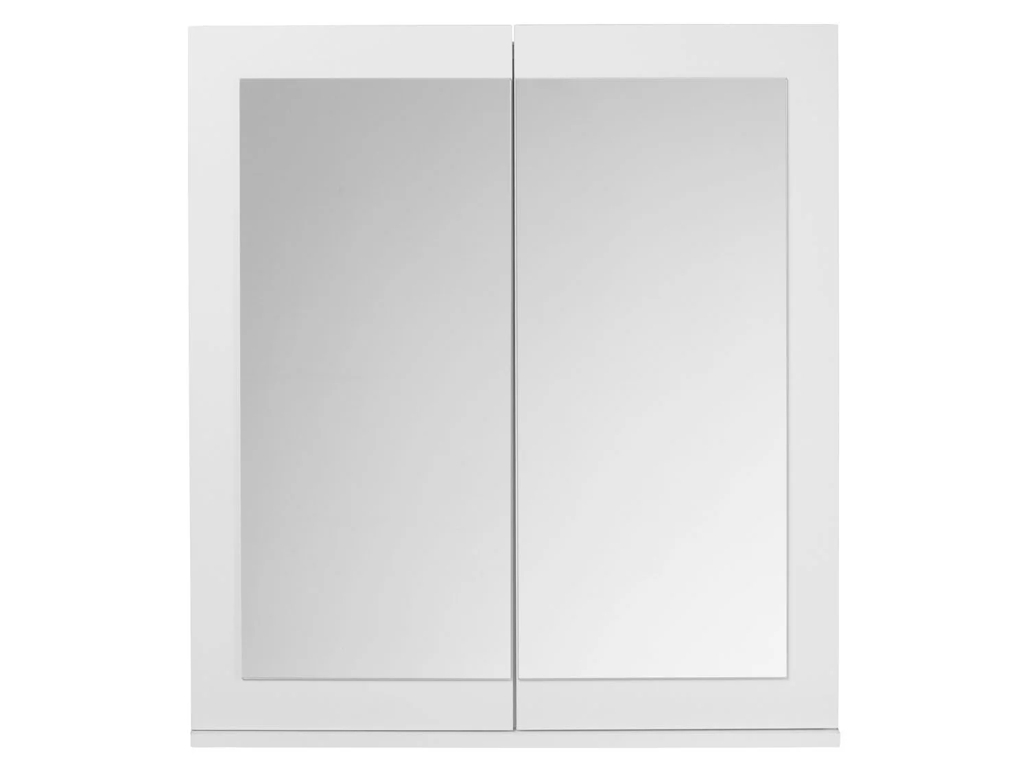 LIVARNO home Armoire de toilette miroir Basel, 68,5 x 76,1 x 17 cm, blanche
