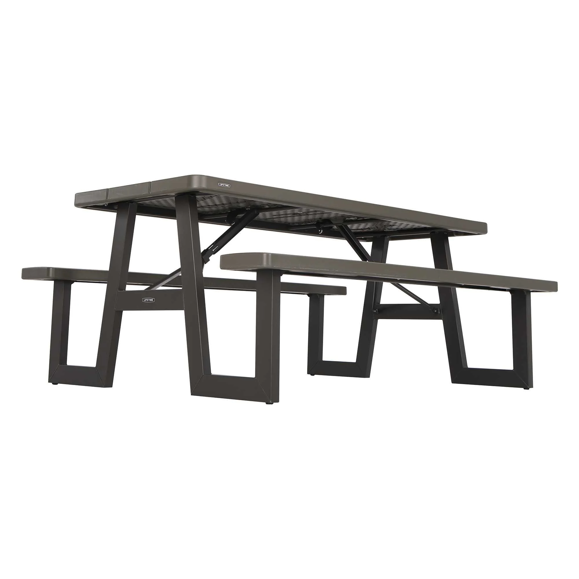 Lifetime 6 Foot W Frame Folding Picnic Table, 60233 Image 3