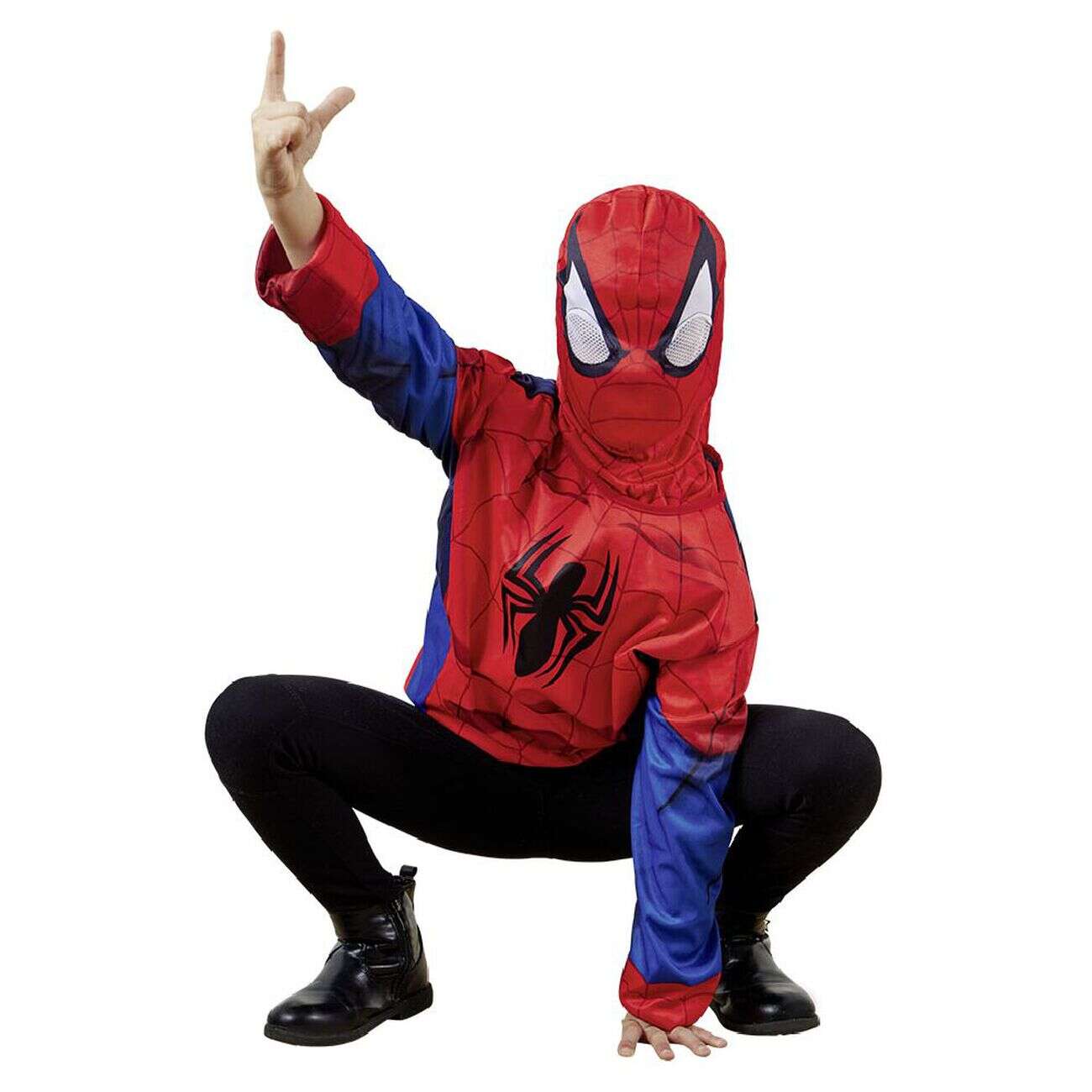 Top Spiderman avec masque