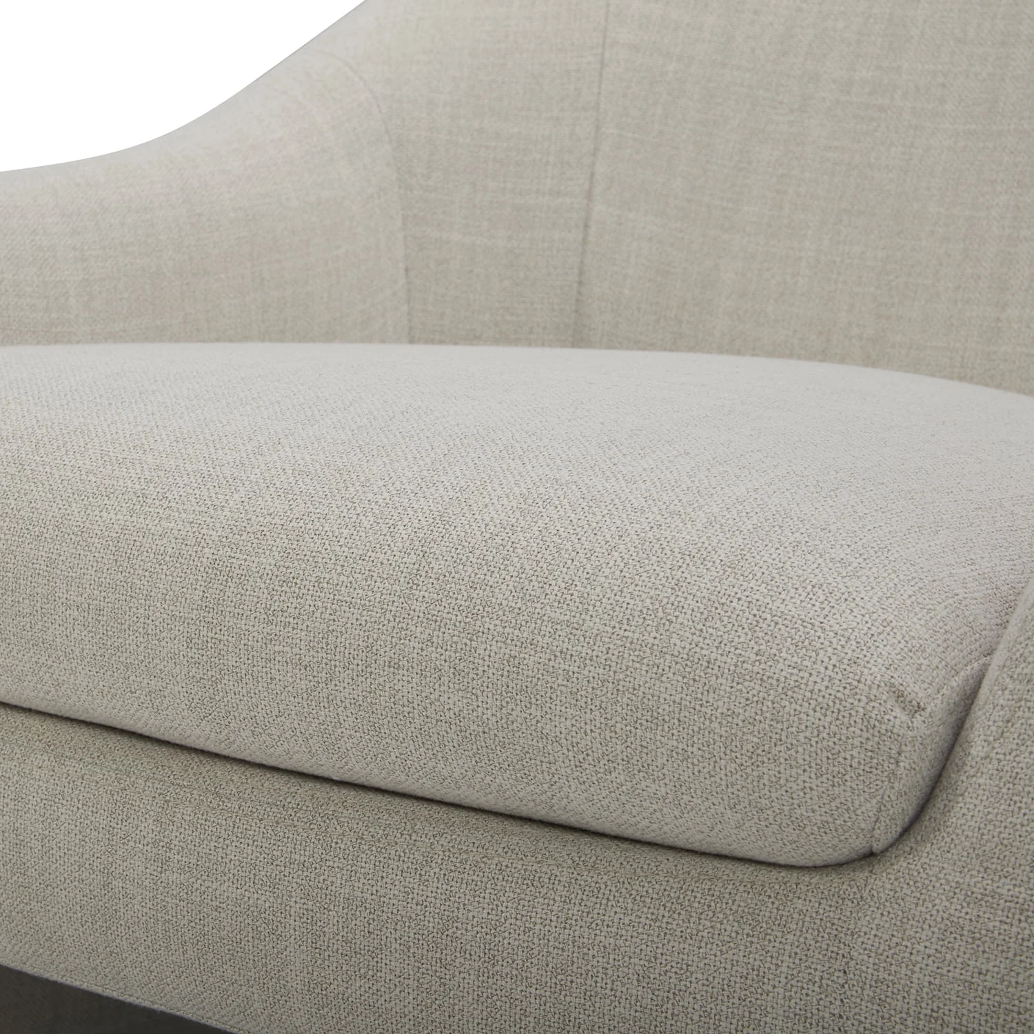 Better Homes & Gardens Emerson Curvy Accent Chair, Truffle Brown Boucle