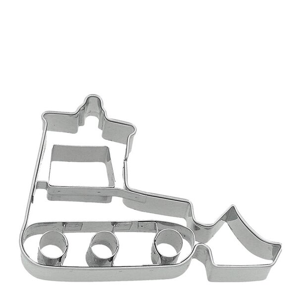 Cookie Cutters pepperkakeform bulldozer 8 cm rustfritt stål