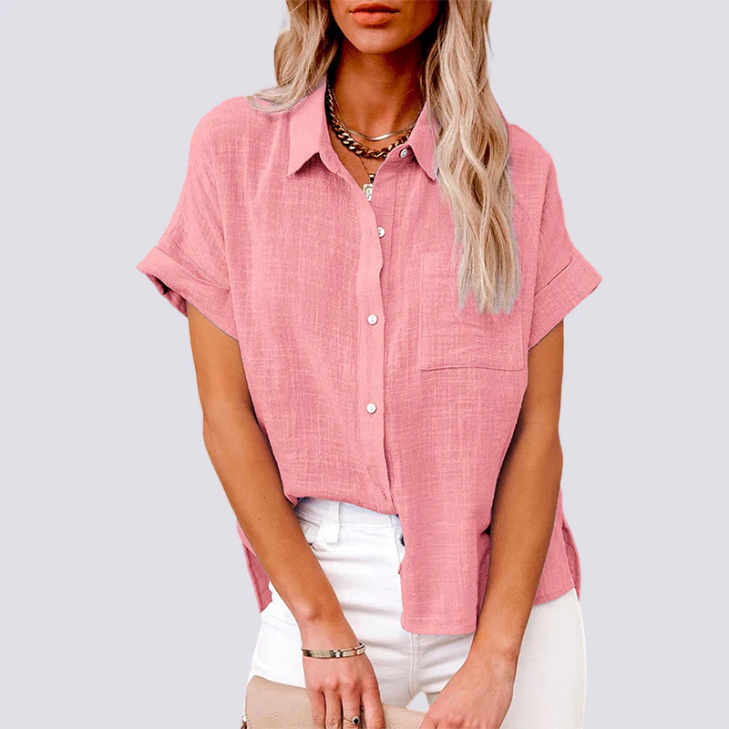 Nicole - Blouse à manches courtes avec poche
