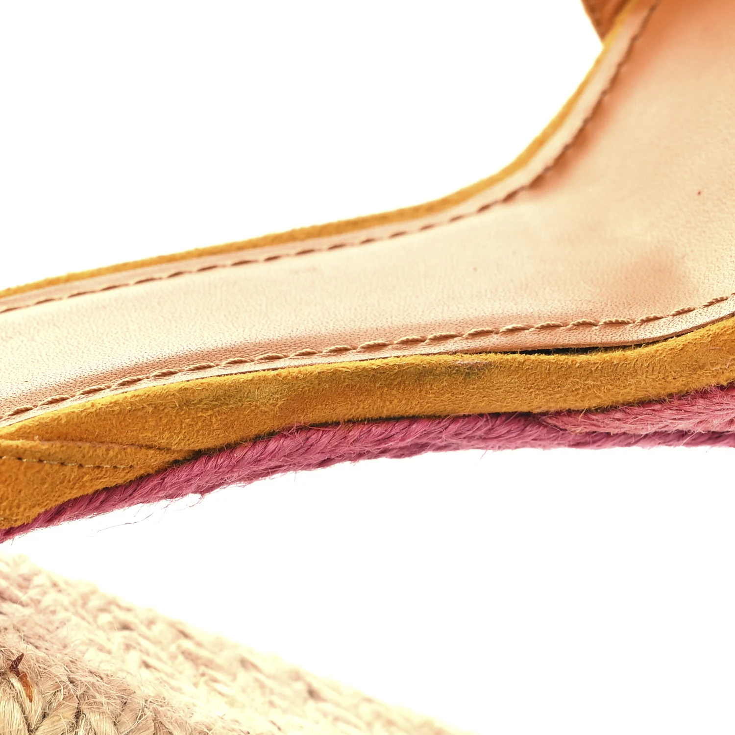 Suede Riviera 105 Espadrille Sandals 37 Multicolor