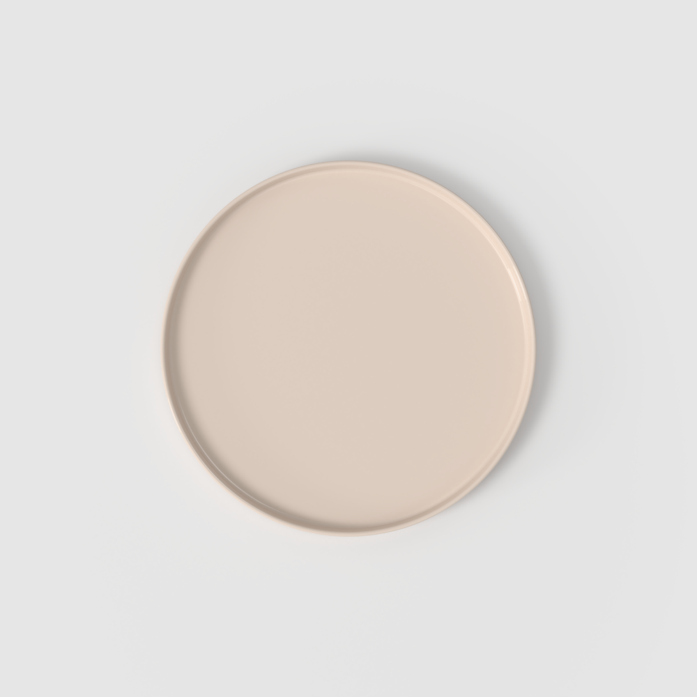 La Boule Dinner plate - Beige, 9.4'', Premium Porcelain