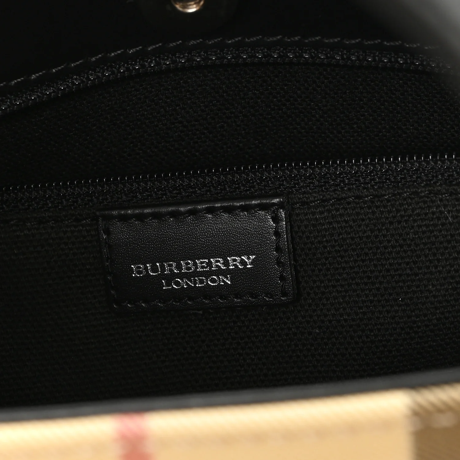 House Check Regent Tote Black